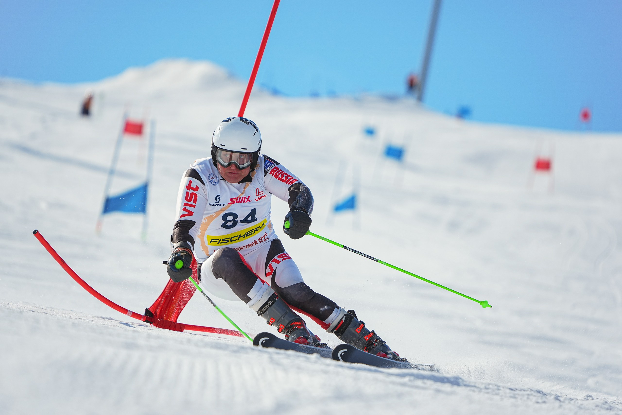 GS (Giant Slalom) - Слалом-гигант. Соревнования по горнолыжному спорту. Московская область, Шуколово
