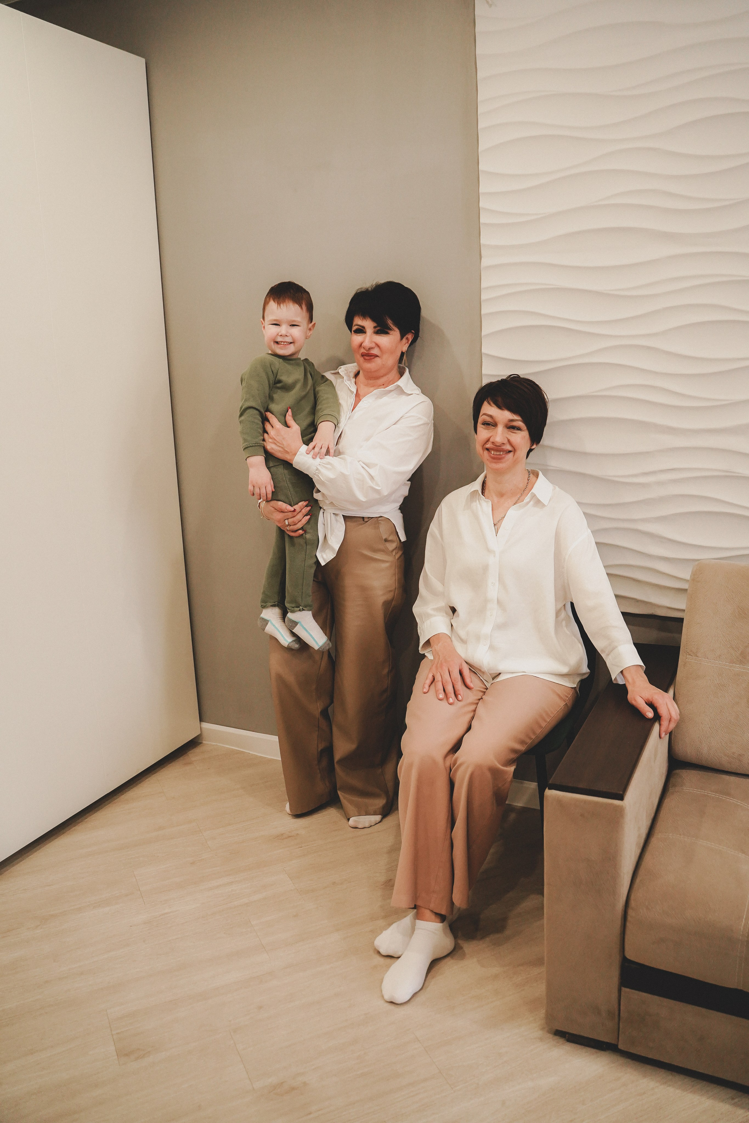 Домашняя фотосессия с младенцем. Семейный и женский фотограф в Краснодаре Анастасия Приймак