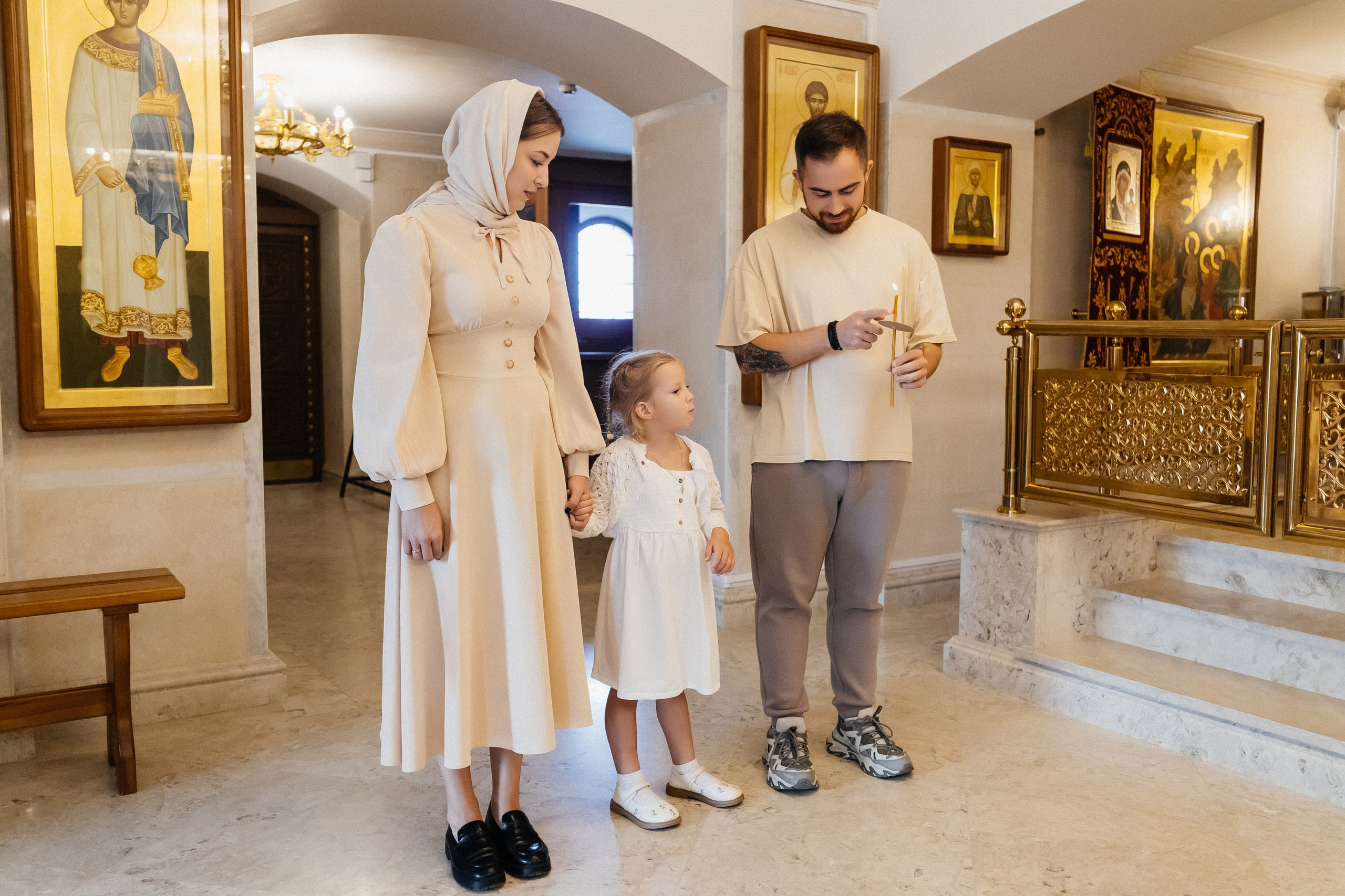 Крещение Алисы. Фотограф Кемерово | Сергей