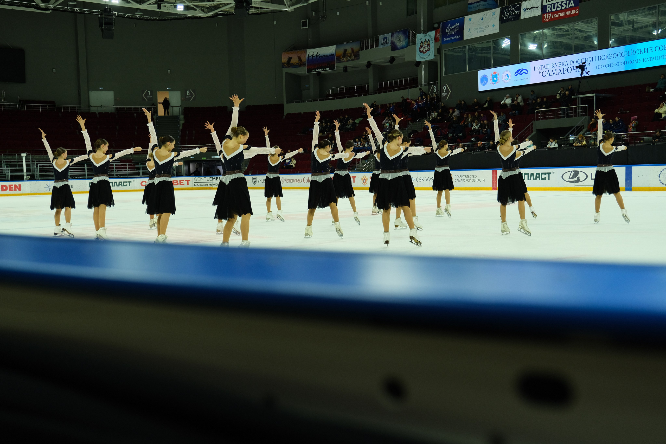 «Самарочка» этап кубка России по синхронному фигурному катанию. Александр Носов. Портретный и репортажный фотограф в Самаре