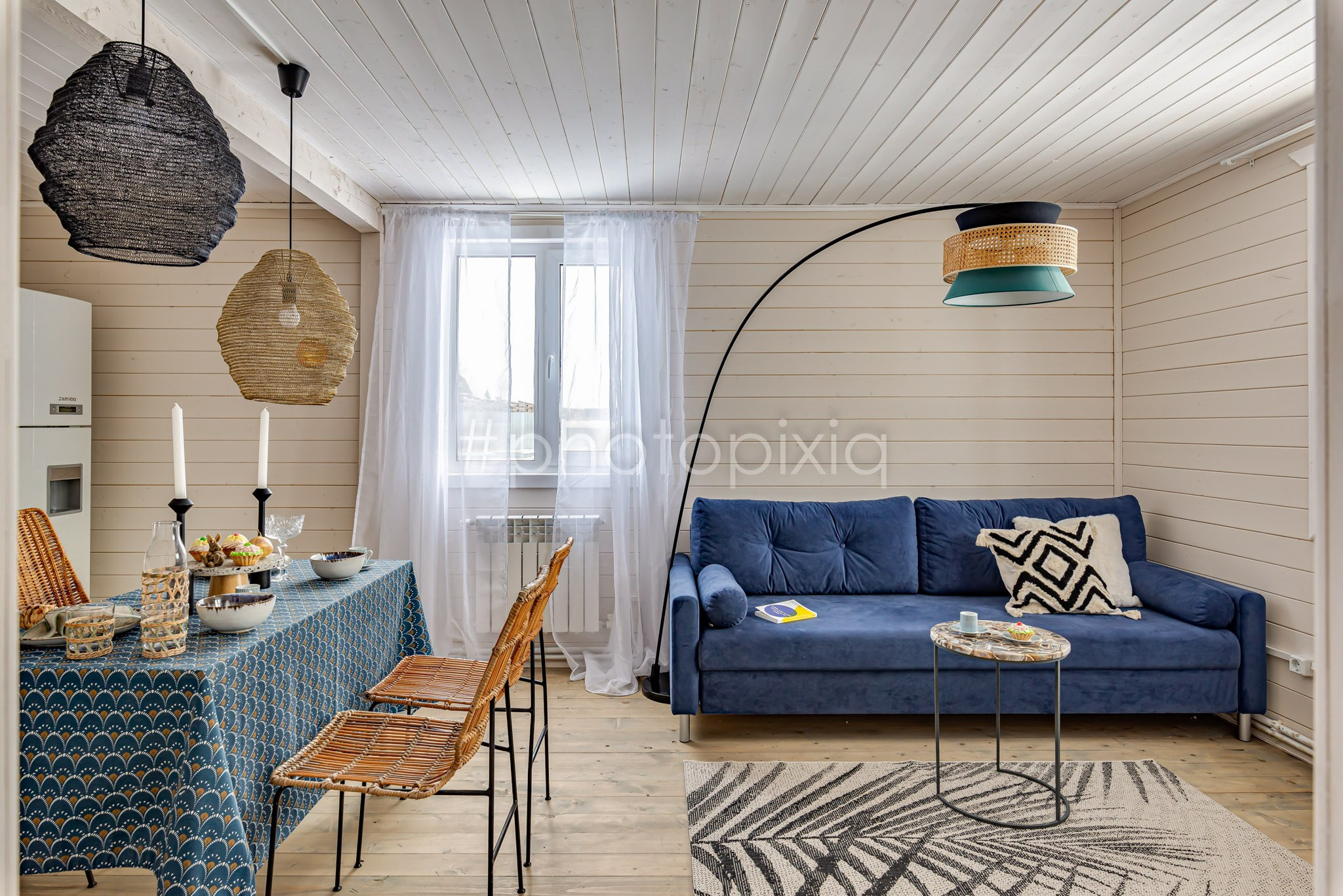 Съёмка дачного дома в КП Ольшаны для продажи. Интерьерная съёмка и виртуальные туры — Интерьерный фотограф Кузнецов Сергей (photopixiq)