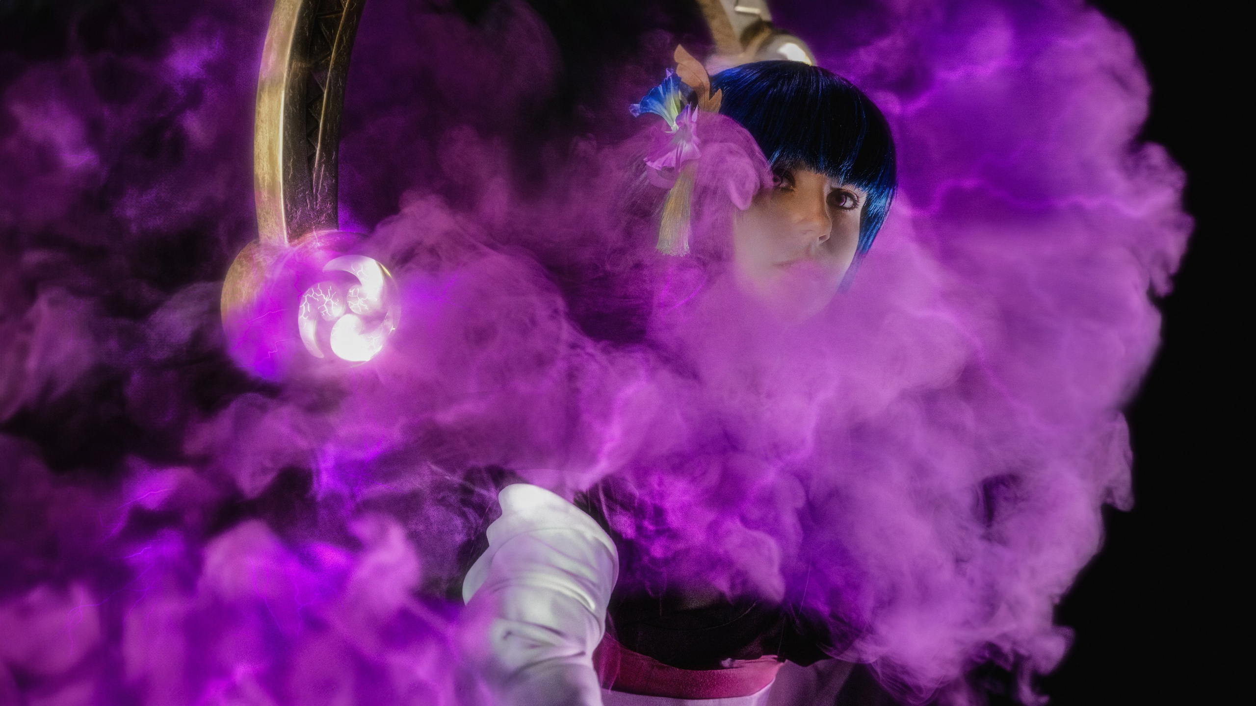 Богиня молнии Raiden из игры Genshin Impact. Арт и семейный фотограф/видеограф Алексей Симкин