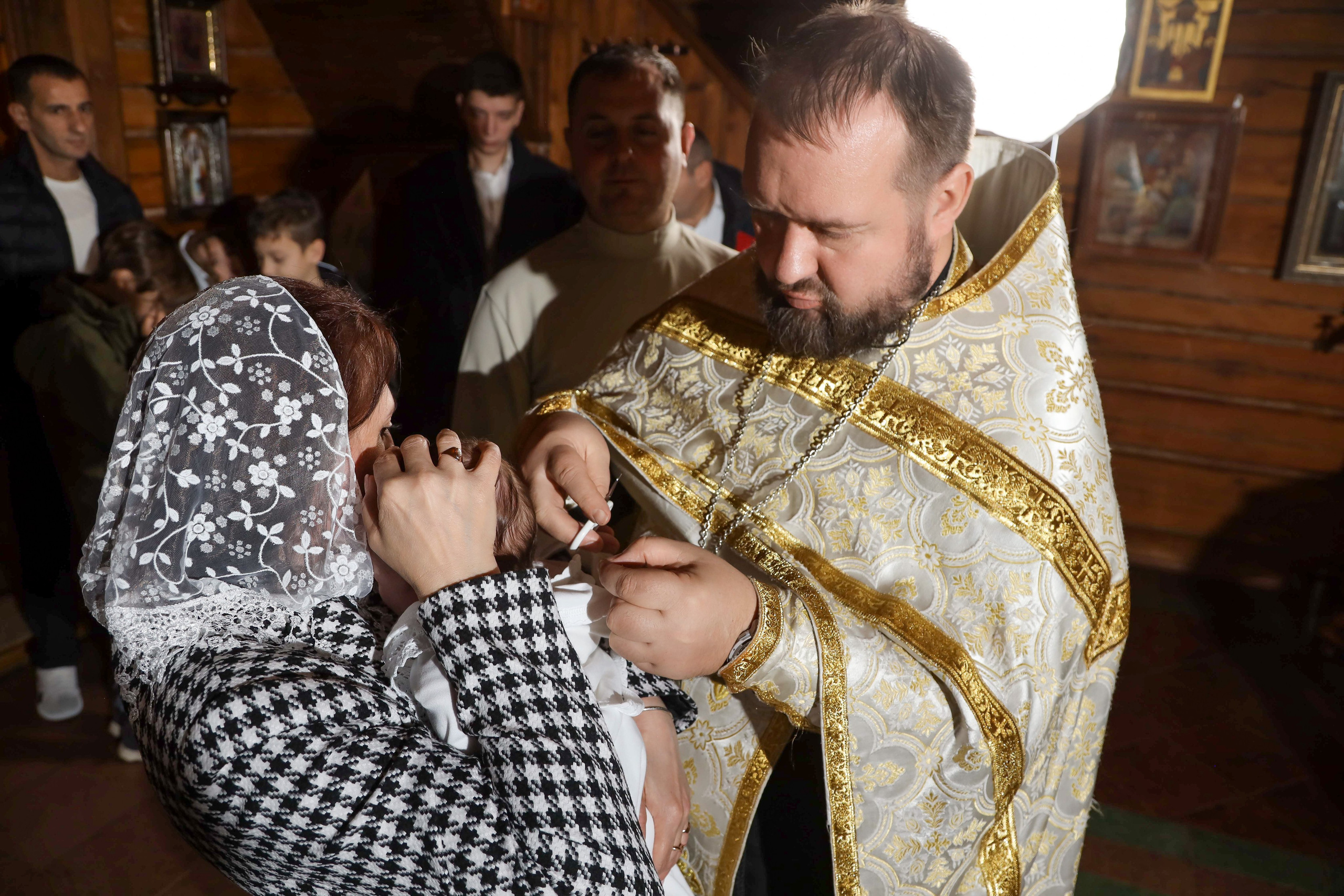 Крестины. Фотограф Антон Чупринин