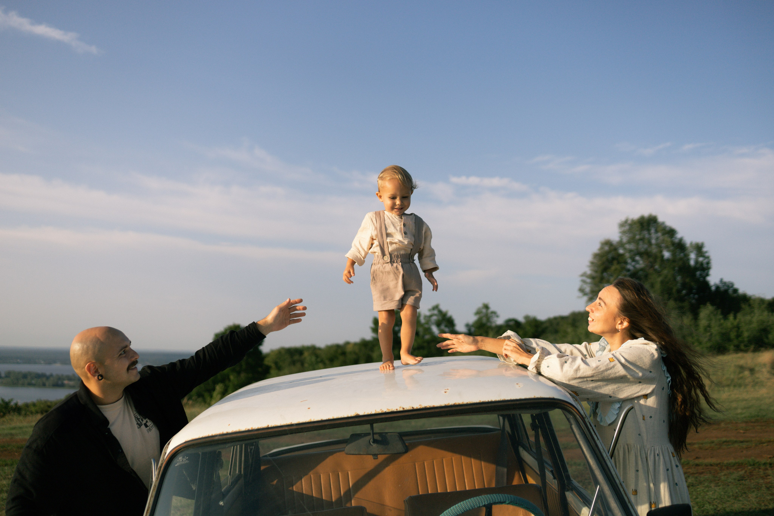 На смотровой. Фотограф Зарина. Казань