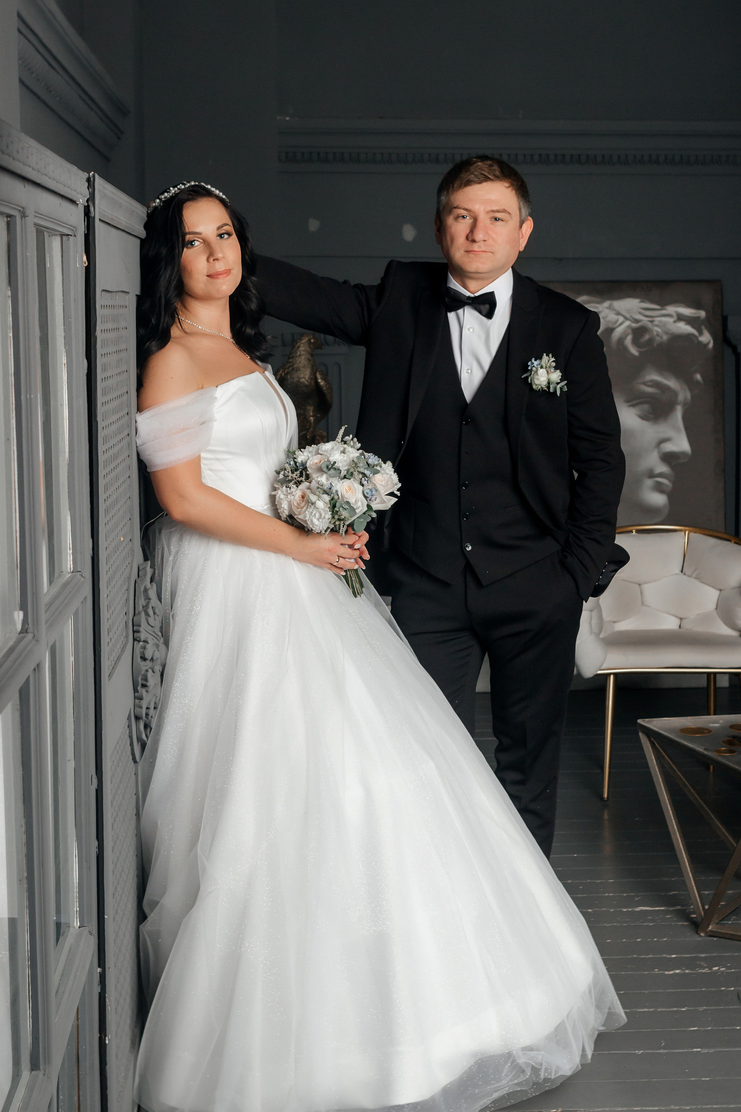 Свадебная фотосъемка для двоих в студии Акт Первый. Свадебный фотограф и фотограф Love-Store в Нижнем Новгороде Анастасия