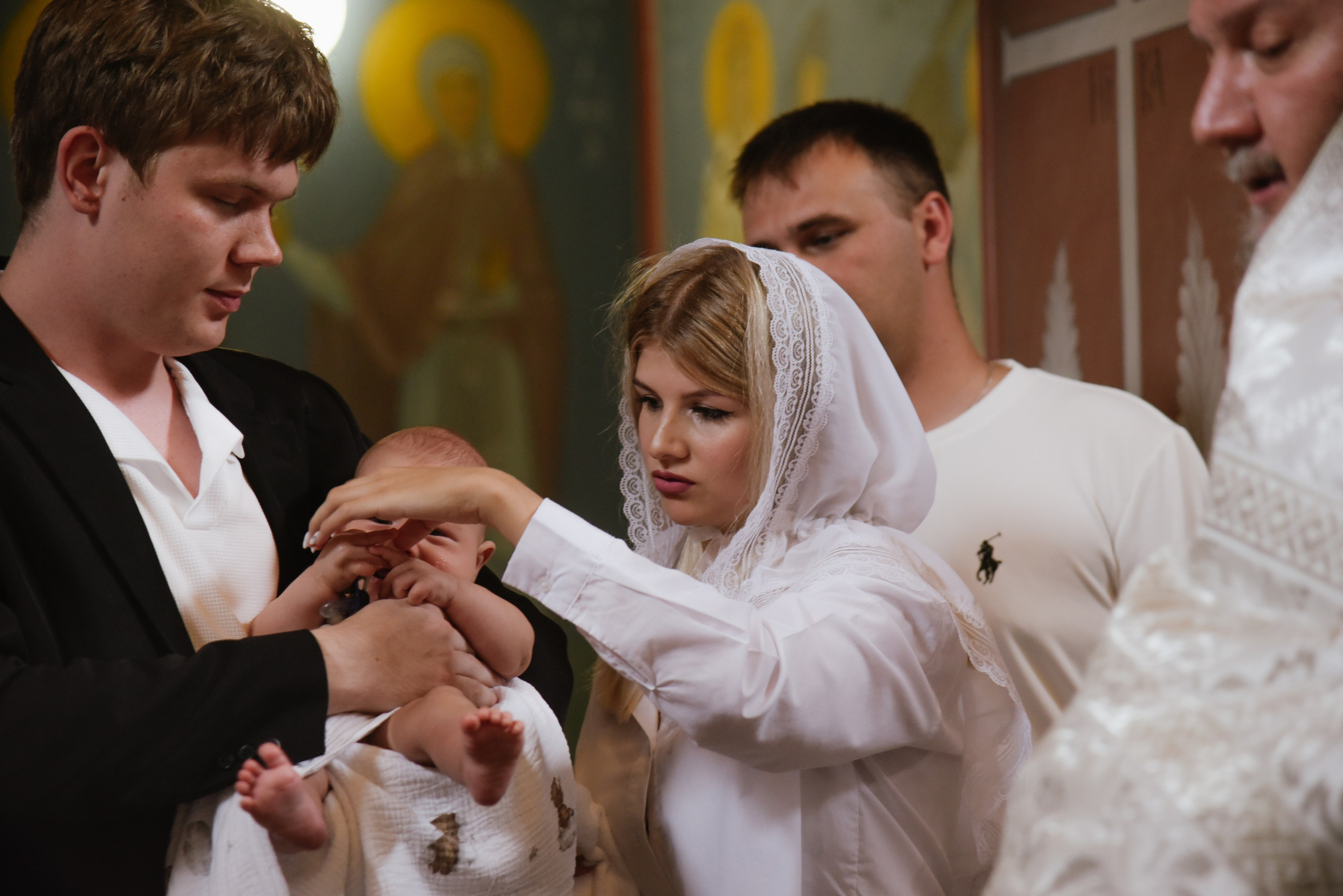 Крещение Вадима. Фотограф Лола Волна, город Москва