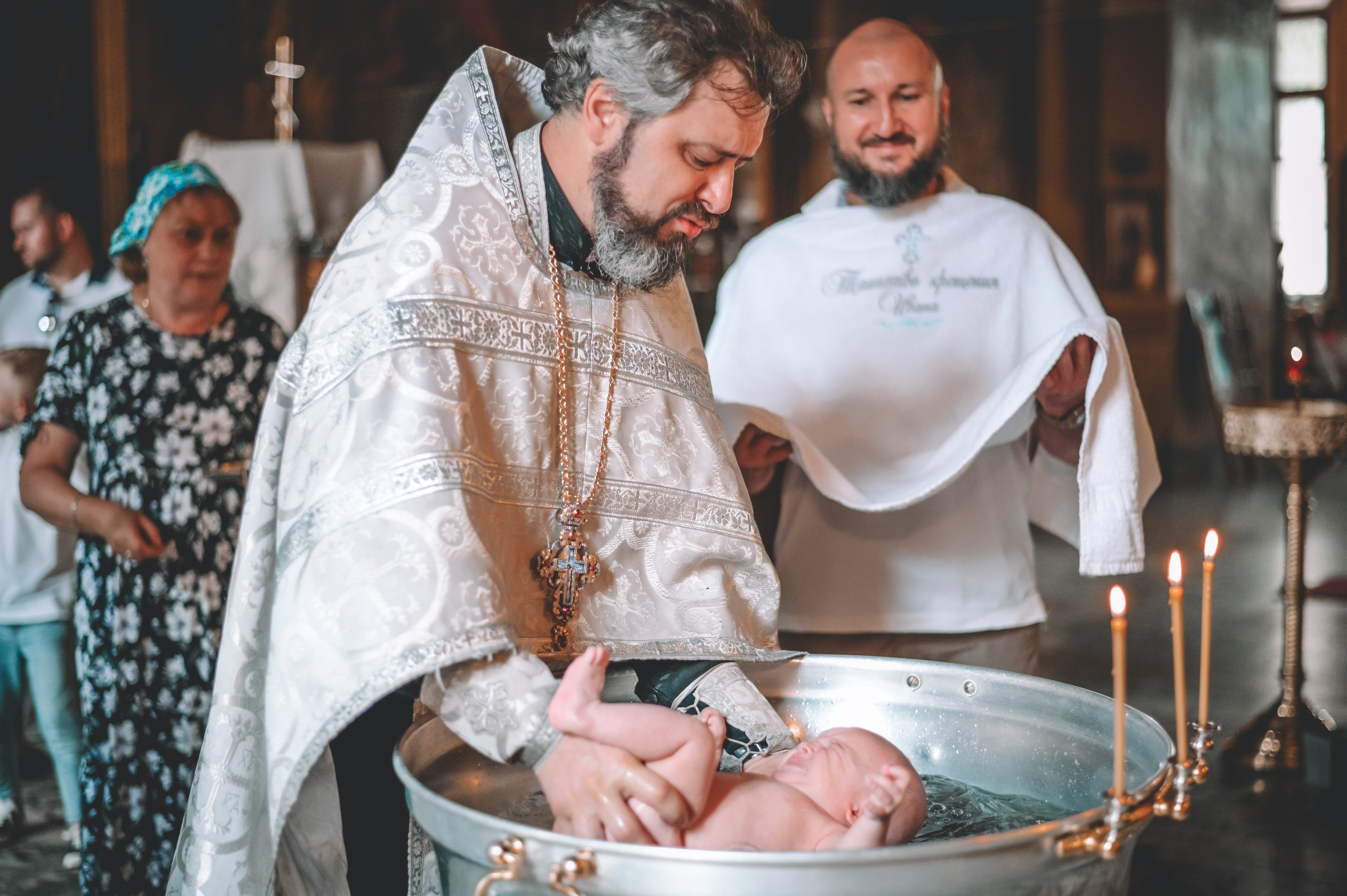 Крещение. Детский и семейный фотограф Ирина Баранова