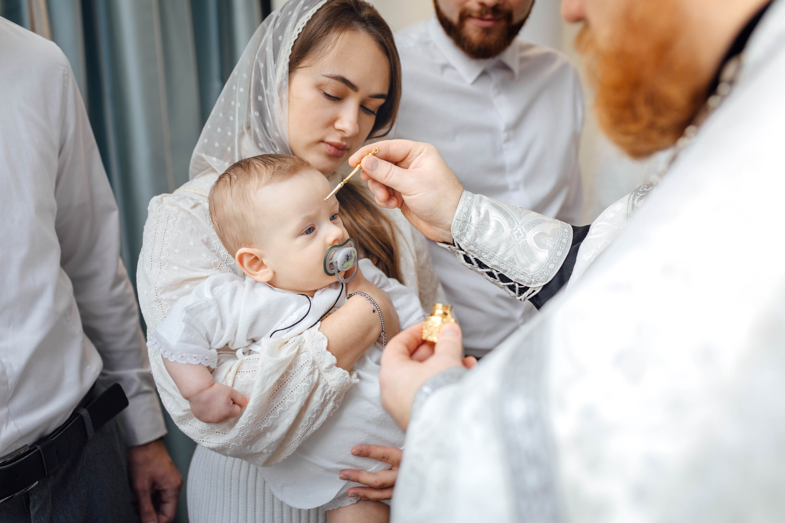 Крещение Демида, храм Святой Троицы, декабрь 2025