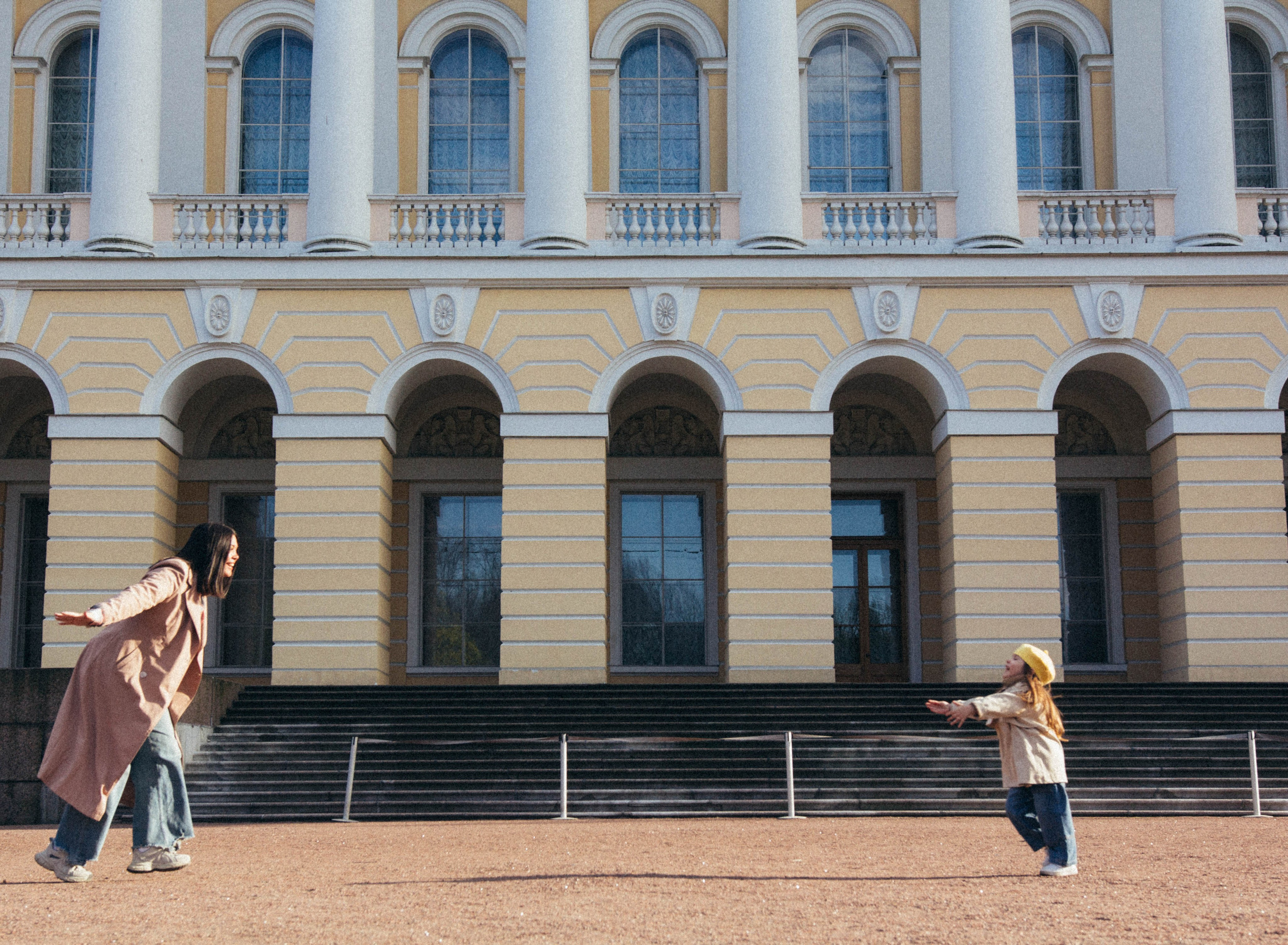 веселая фотопрогулка с ребенком