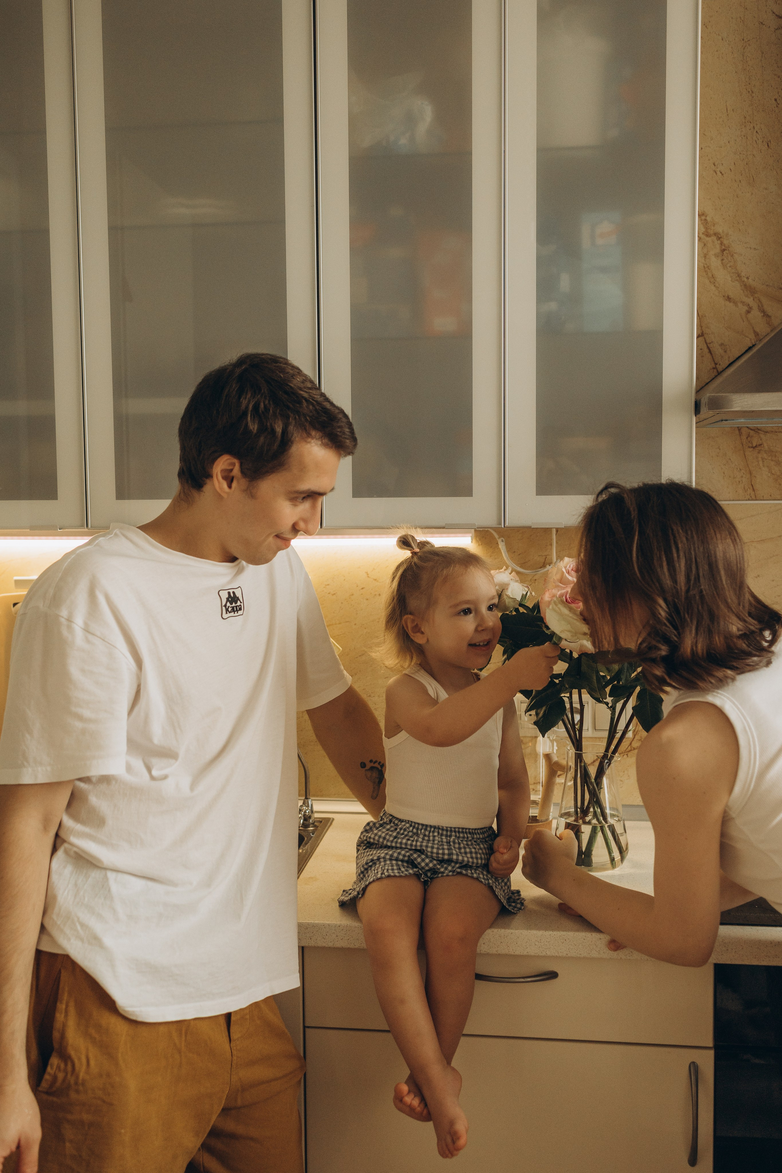 Анастасия, Сергей и Мирослава. Семейный фотограф в Москве Виктория Ястребинская