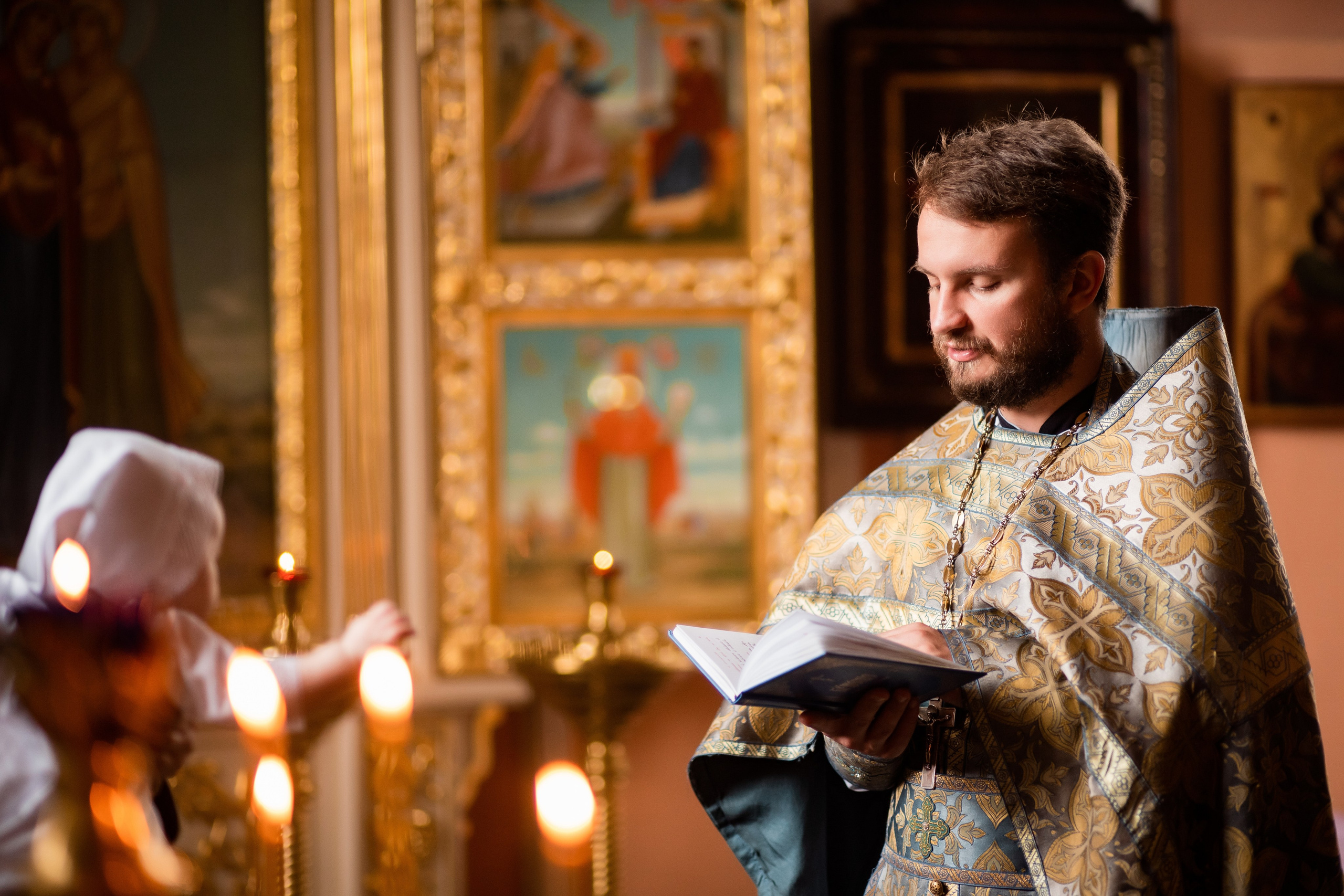 Крещение Вари. Фотограф и видеограф Евгений Романов Санкт-Петербург