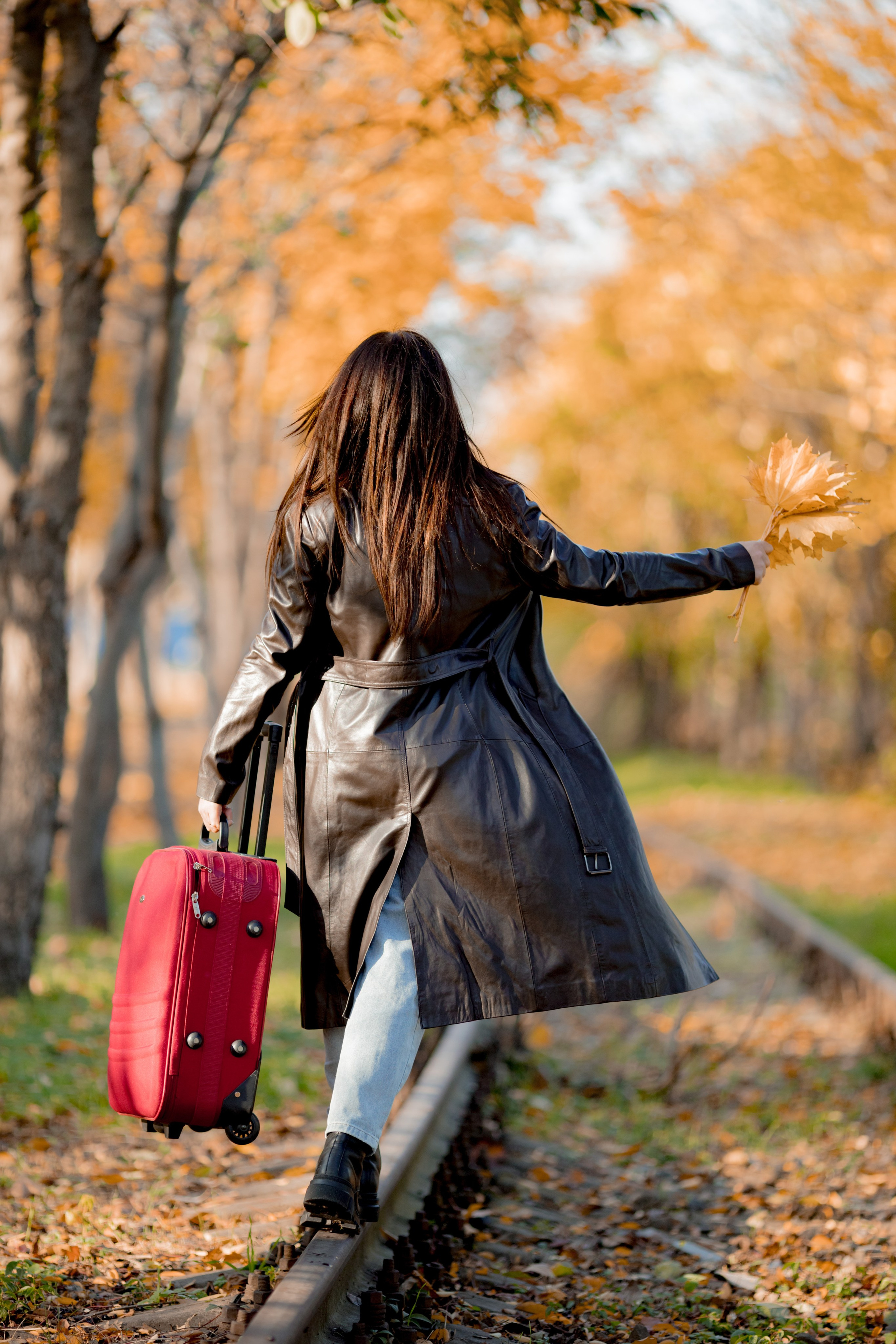Осень. Профессиональный фотограф и видеооператор