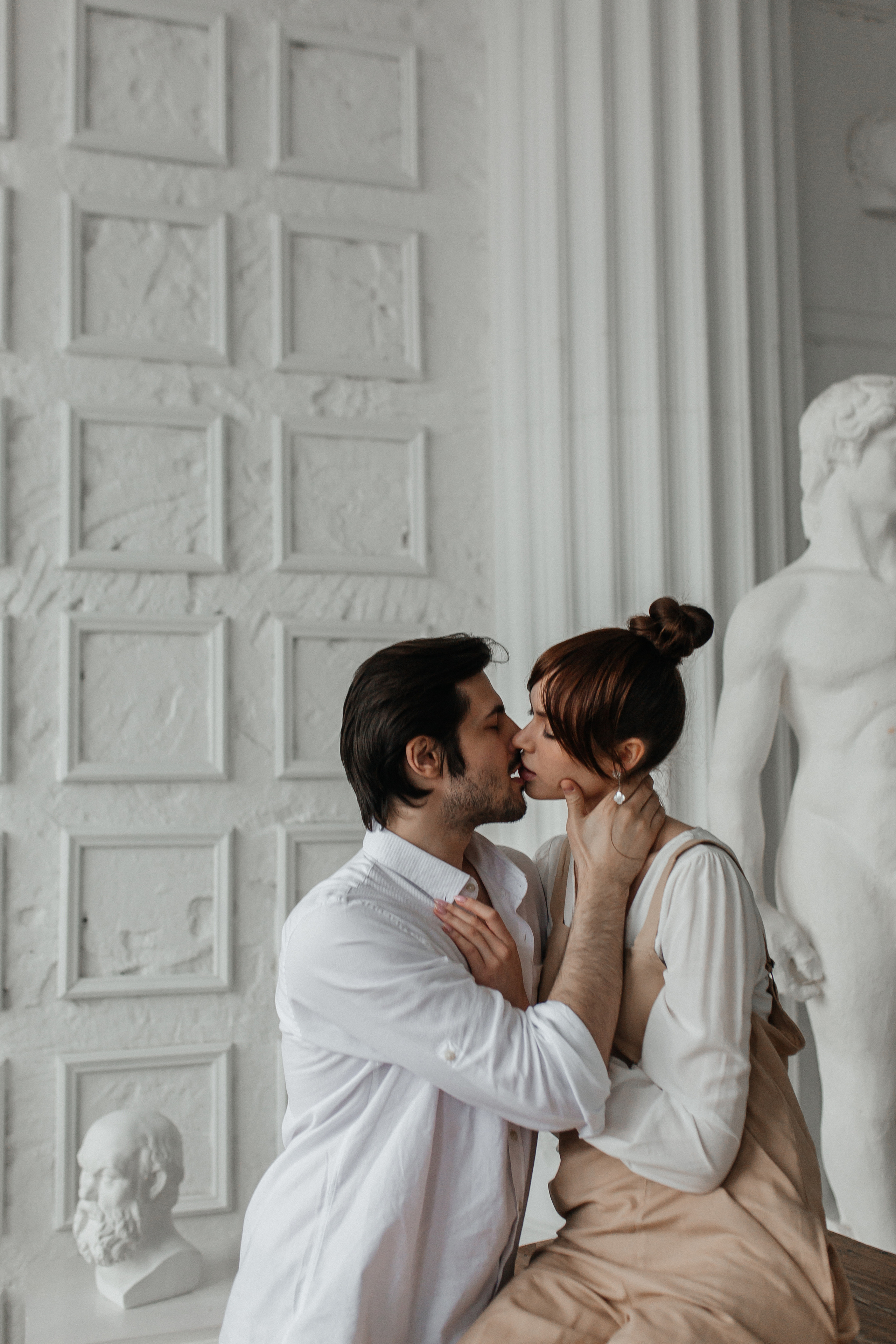 Фотосессия в студии для двоих. Фото Радости. Свадебный и семейный фотограф в Москве Юлия Самойлова