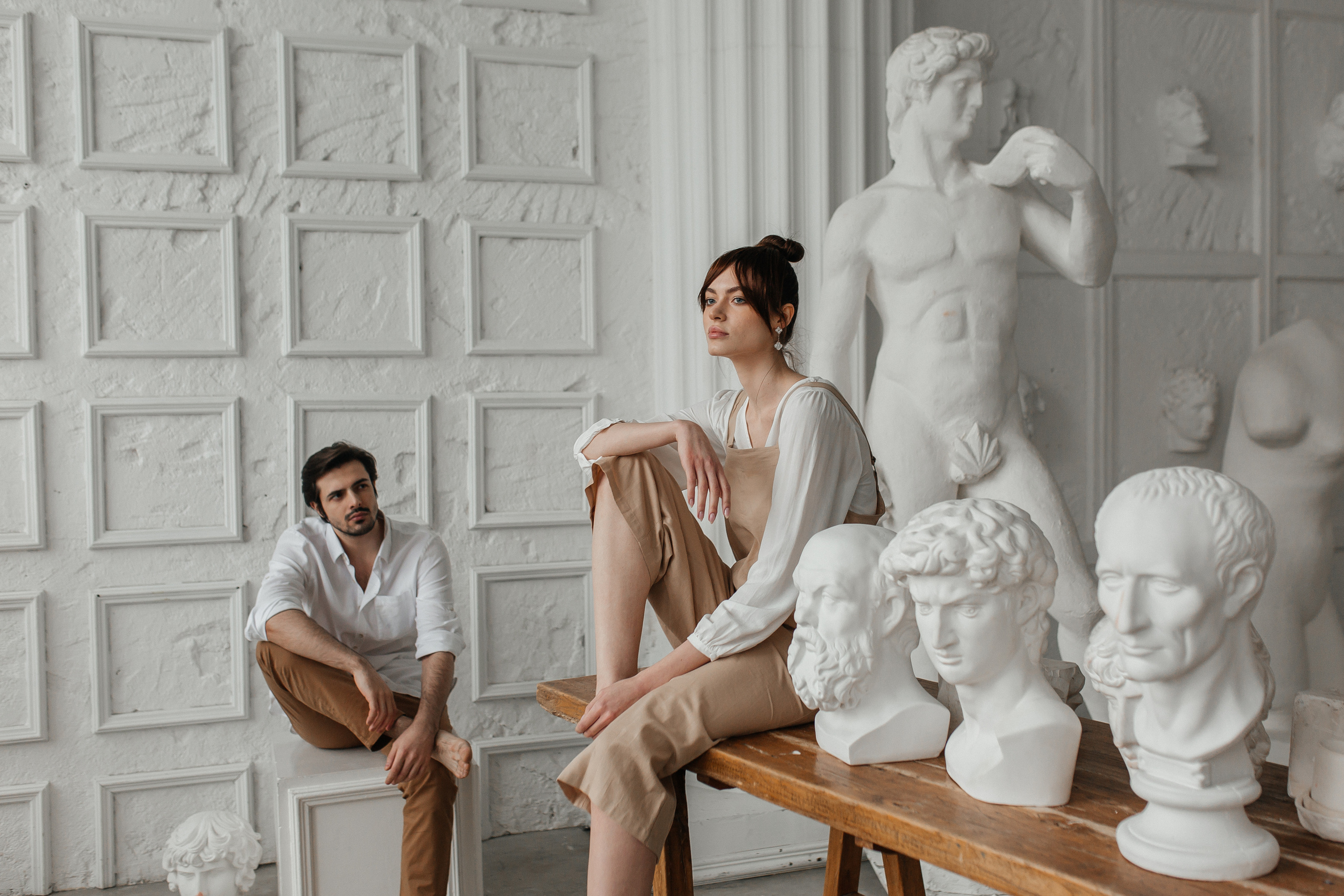 Фотосессия в студии для двоих. Фото Радости. Свадебный и семейный фотограф в Москве Юлия Самойлова