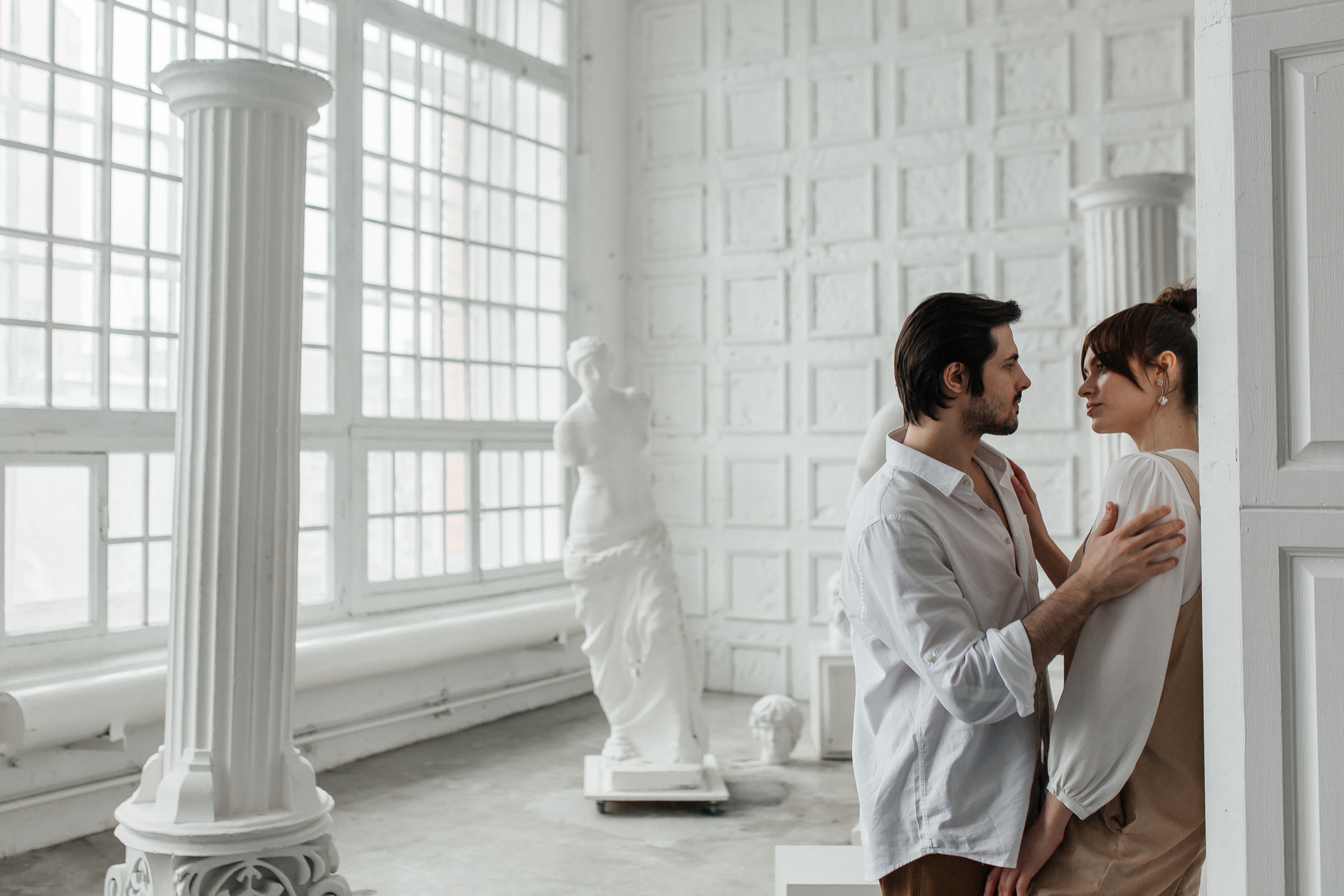 Фотосессия в студии для двоих. Фото Радости. Свадебный и семейный фотограф в Москве Юлия Самойлова