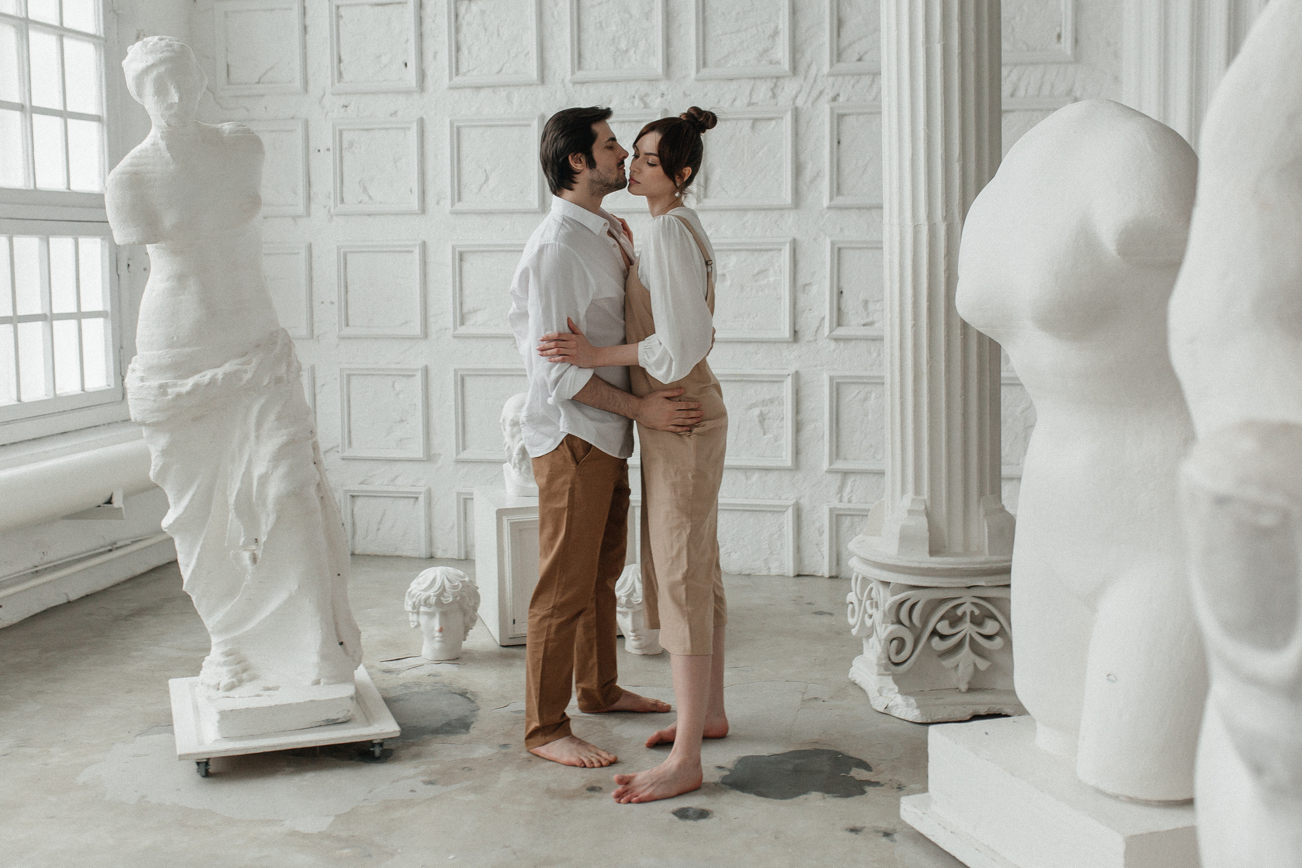 Фотосессия в студии для двоих. Фото Радости. Свадебный и семейный фотограф в Москве Юлия Самойлова