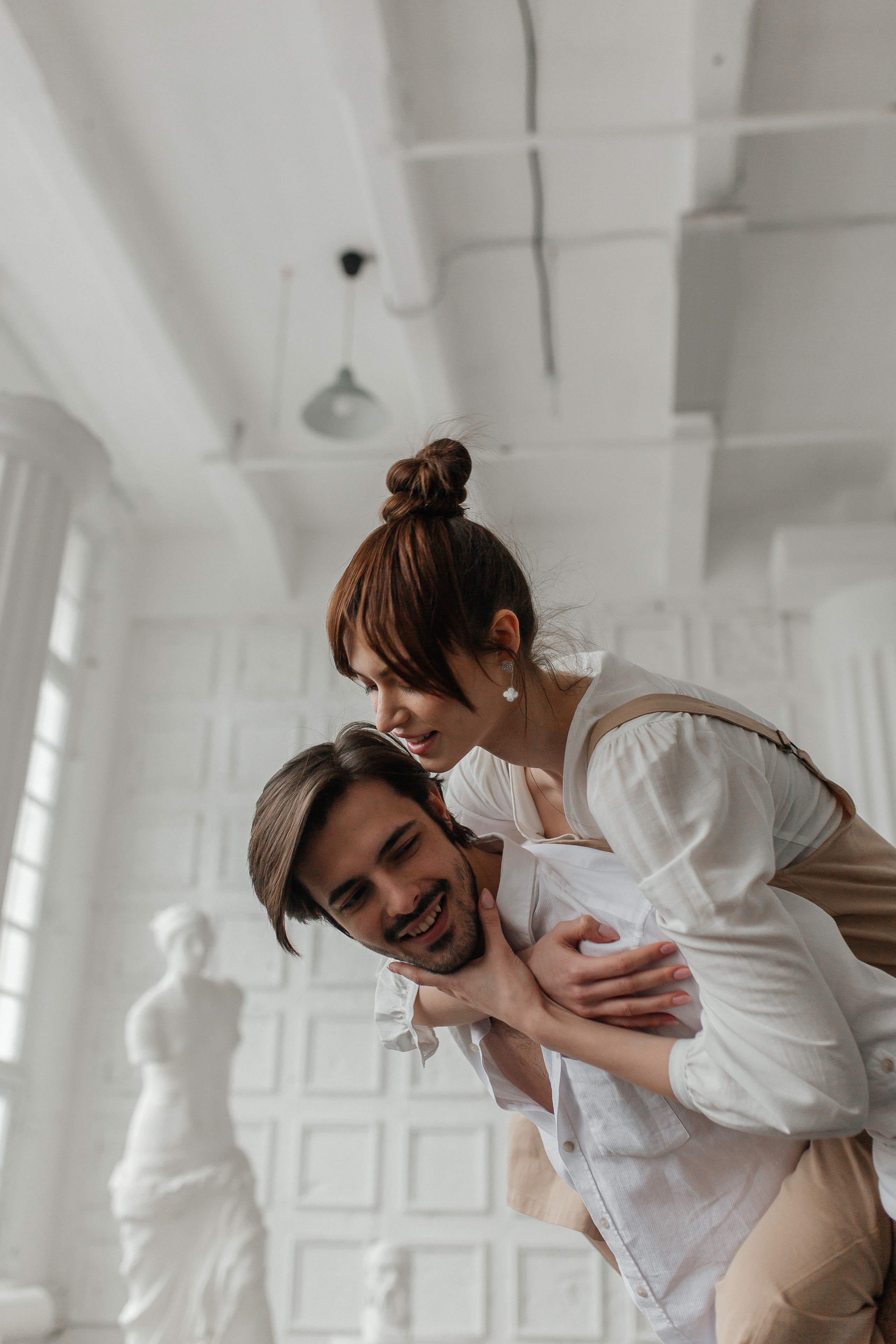 Фотосессия в студии для двоих. Фото Радости. Свадебный и семейный фотограф в Москве Юлия Самойлова