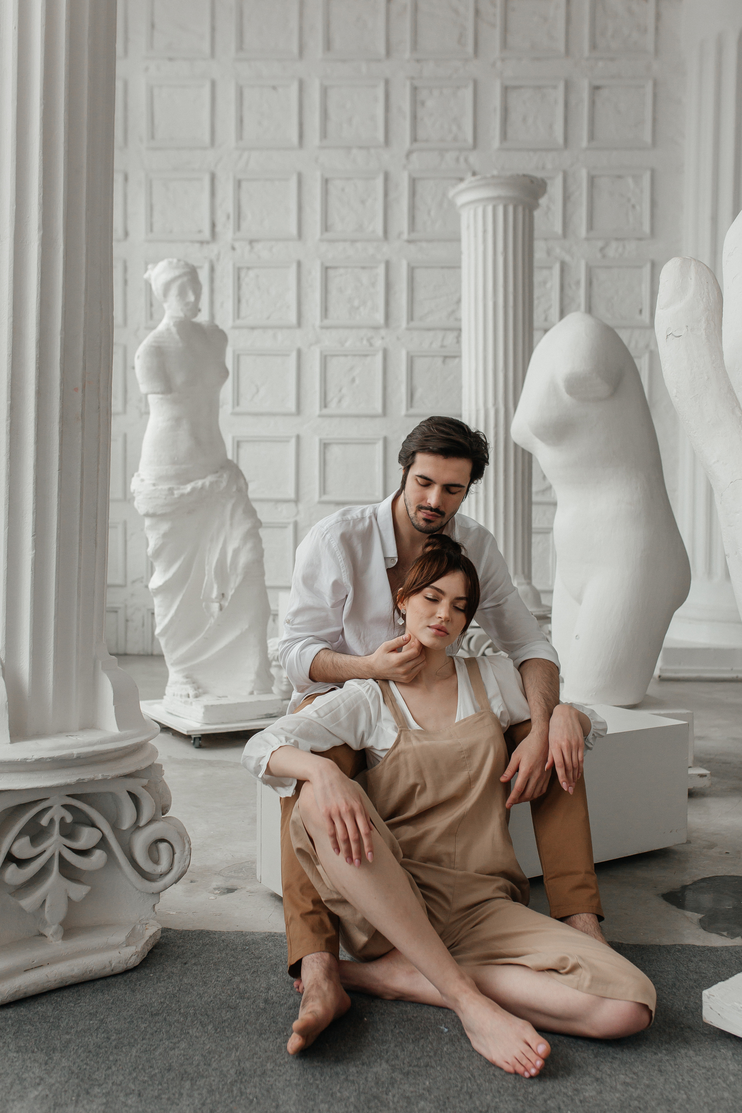 Фотосессия в студии для двоих. Фото Радости. Свадебный и семейный фотограф в Москве Юлия Самойлова