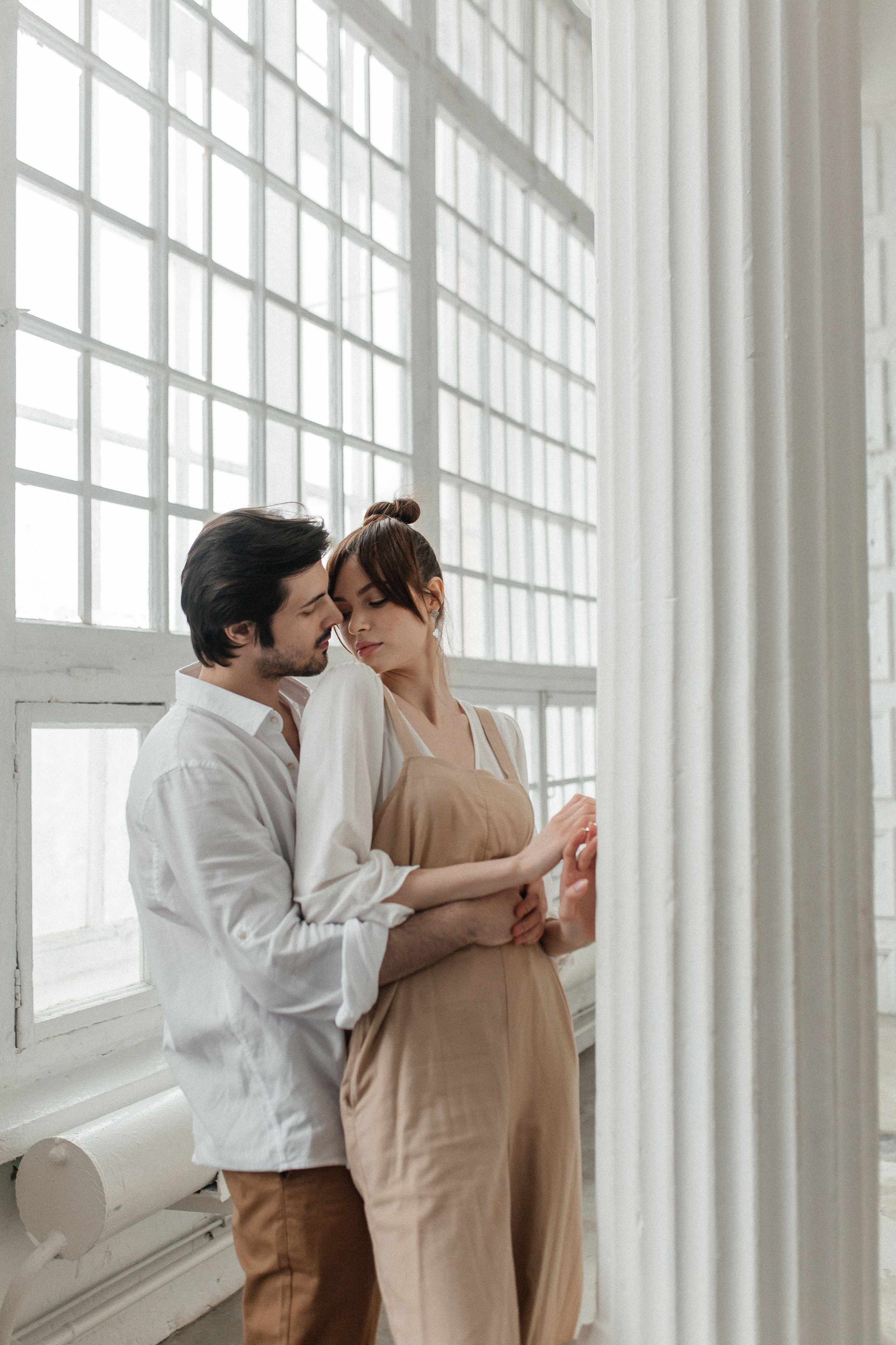 Фотосессия в студии для двоих. Фото Радости. Свадебный и семейный фотограф в Москве Юлия Самойлова