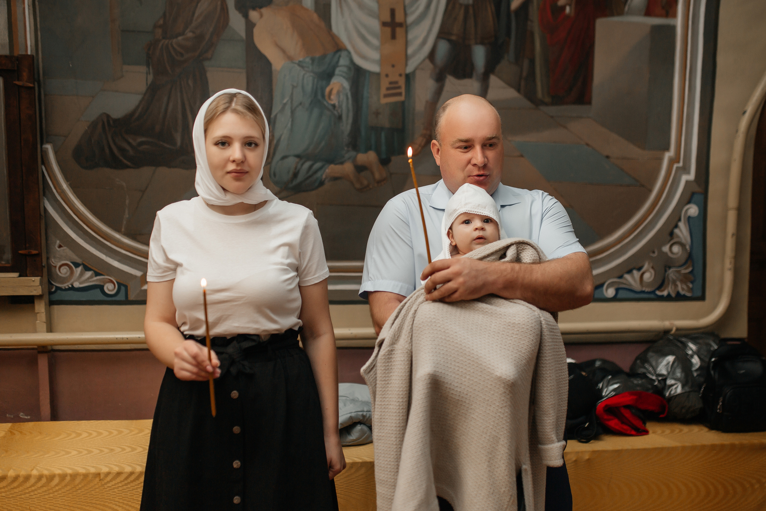Фотосессия на крещение. Фото Радости. Свадебный и семейный фотограф в Москве Юлия Самойлова
