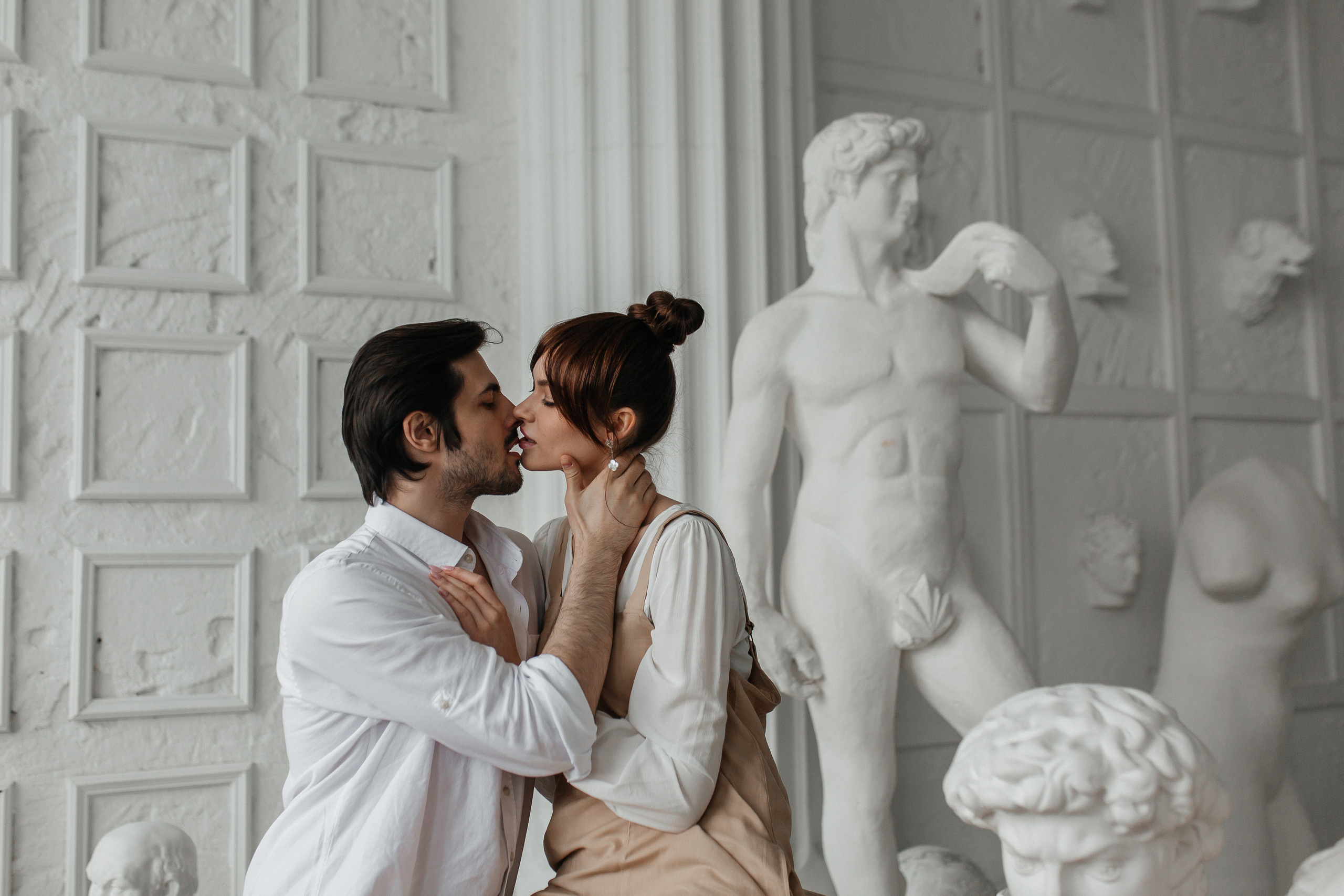 Фотосессия в студии для двоих. Фото Радости. Свадебный и семейный фотограф в Москве Юлия Самойлова