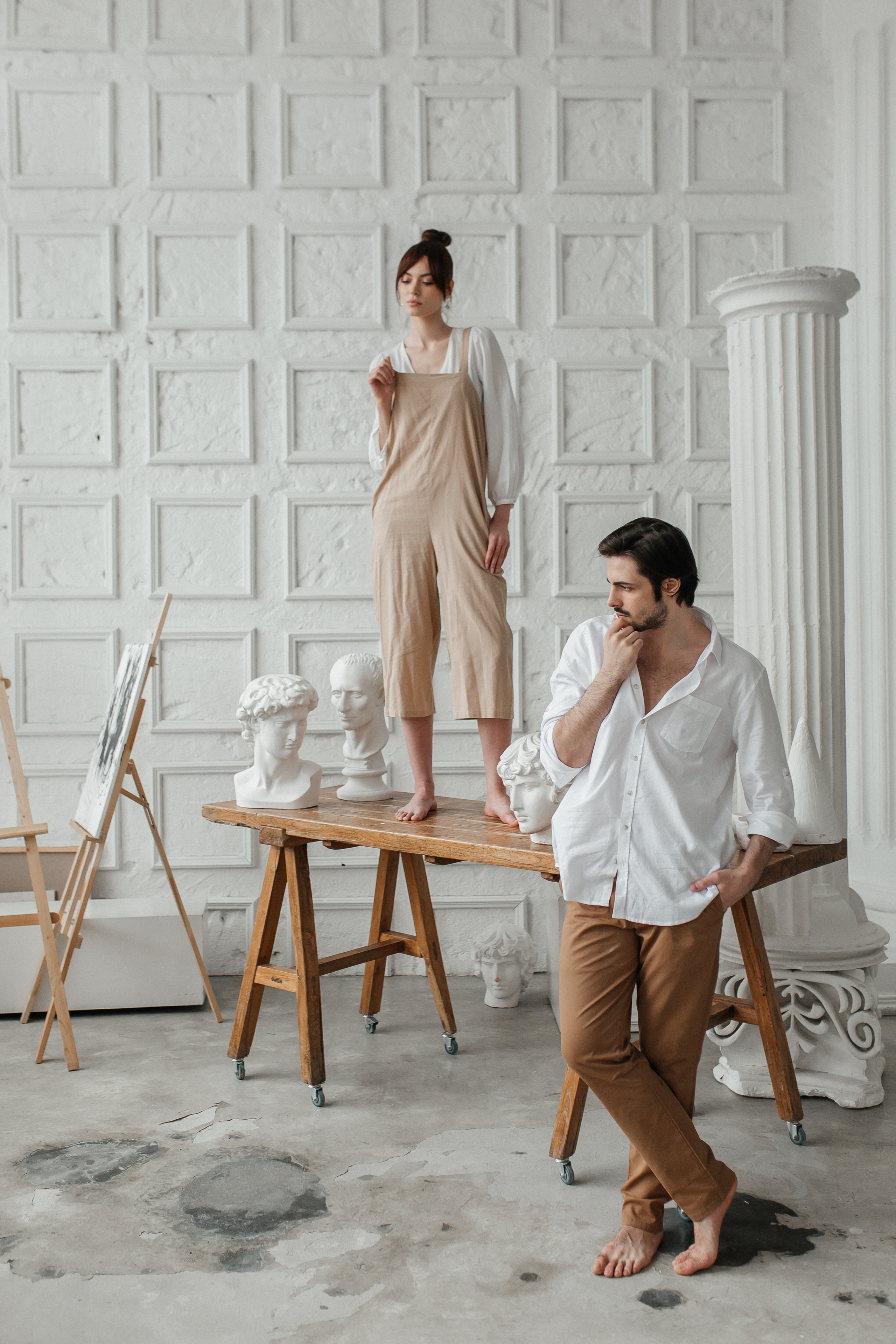 Фотосессия в студии для двоих. Фото Радости. Свадебный и семейный фотограф в Москве Юлия Самойлова