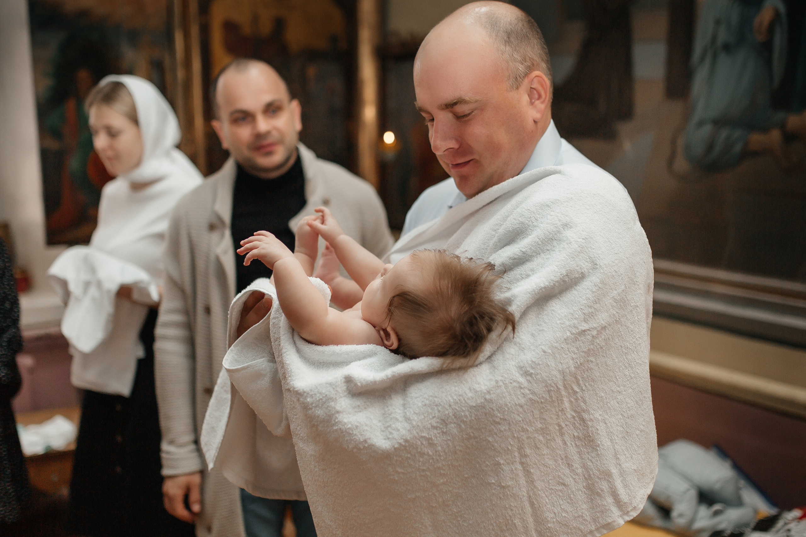 Фотосессия на крещение. Фото Радости. Свадебный и семейный фотограф в Москве Юлия Самойлова