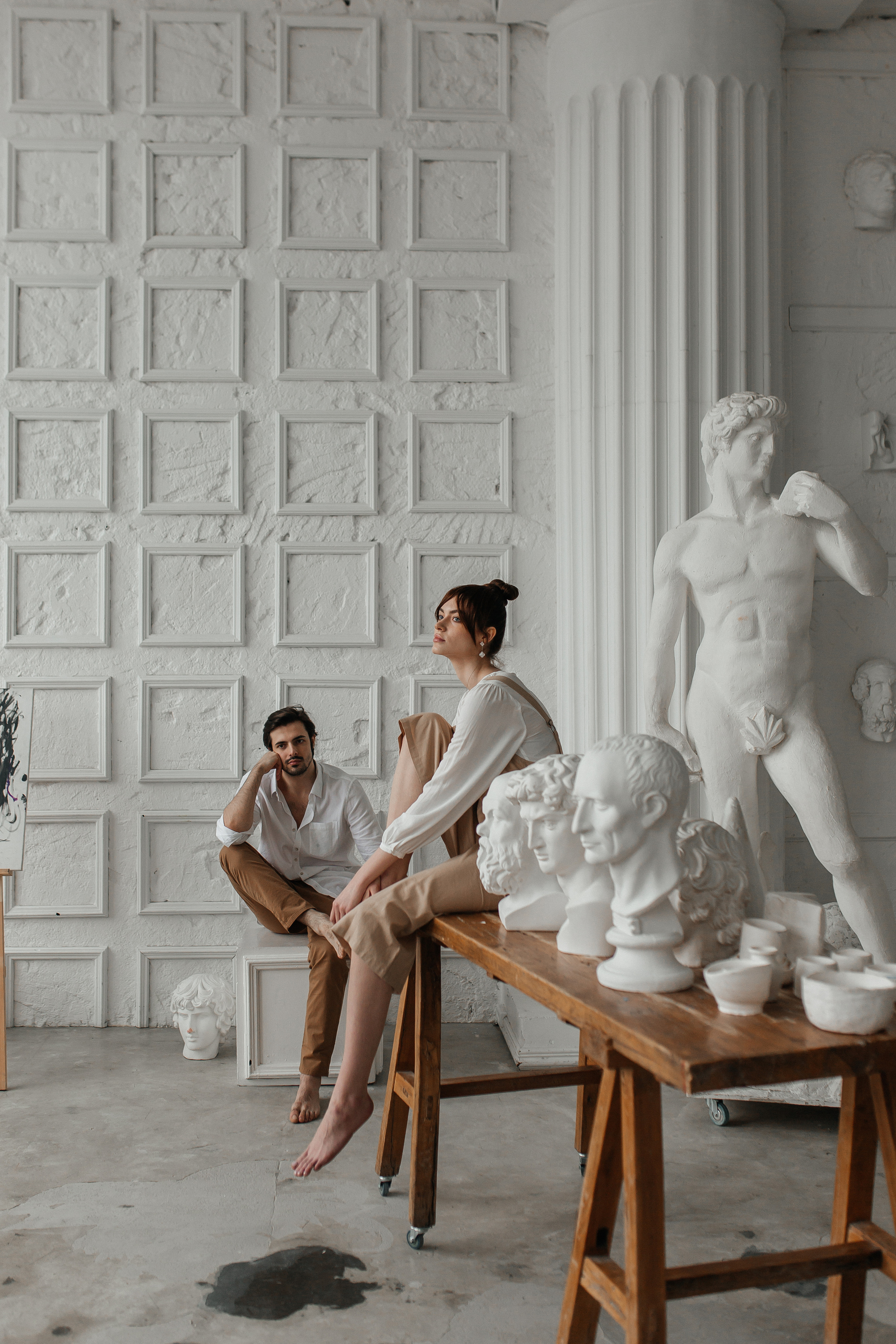 Фотосессия в студии для двоих. Фото Радости. Свадебный и семейный фотограф в Москве Юлия Самойлова