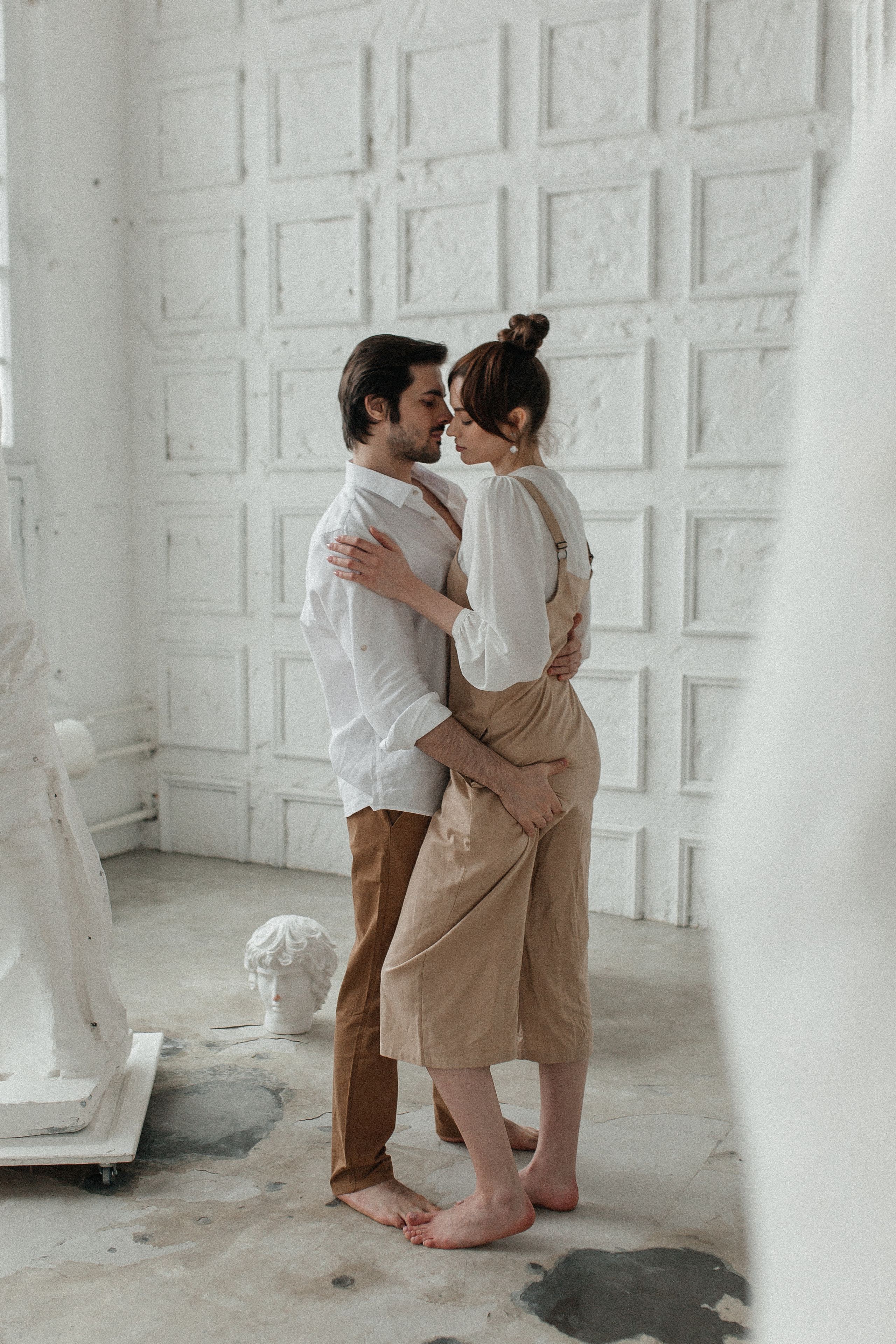 Фотосессия в студии для двоих. Фото Радости. Свадебный и семейный фотограф в Москве Юлия Самойлова