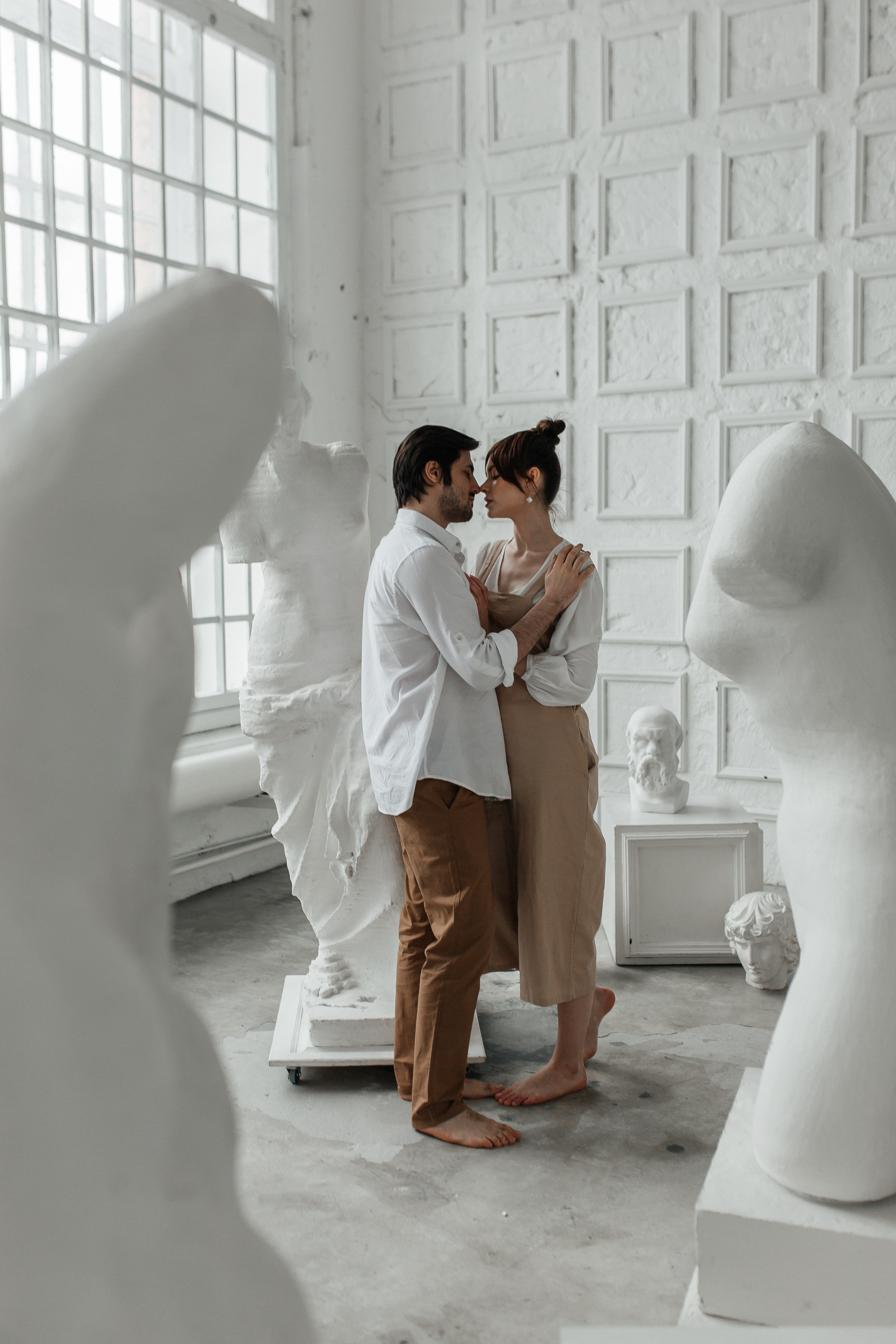 Фотосессия в студии для двоих. Фото Радости. Свадебный и семейный фотограф в Москве Юлия Самойлова