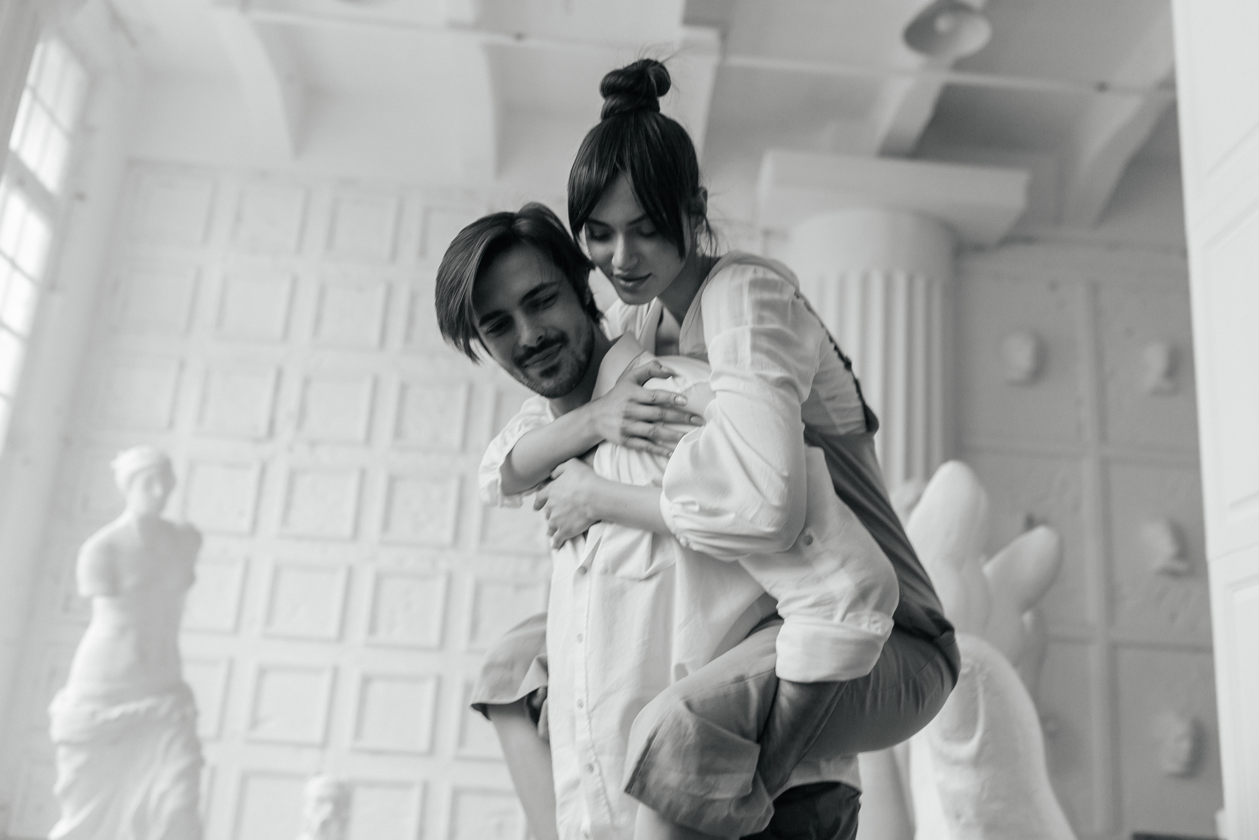 Фотосессия в студии для двоих. Фото Радости. Свадебный и семейный фотограф в Москве Юлия Самойлова