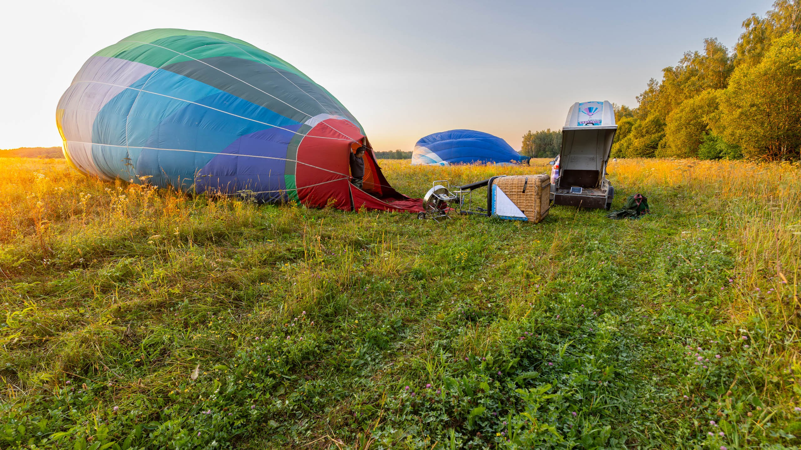 Тула, полет на воздушном шаре