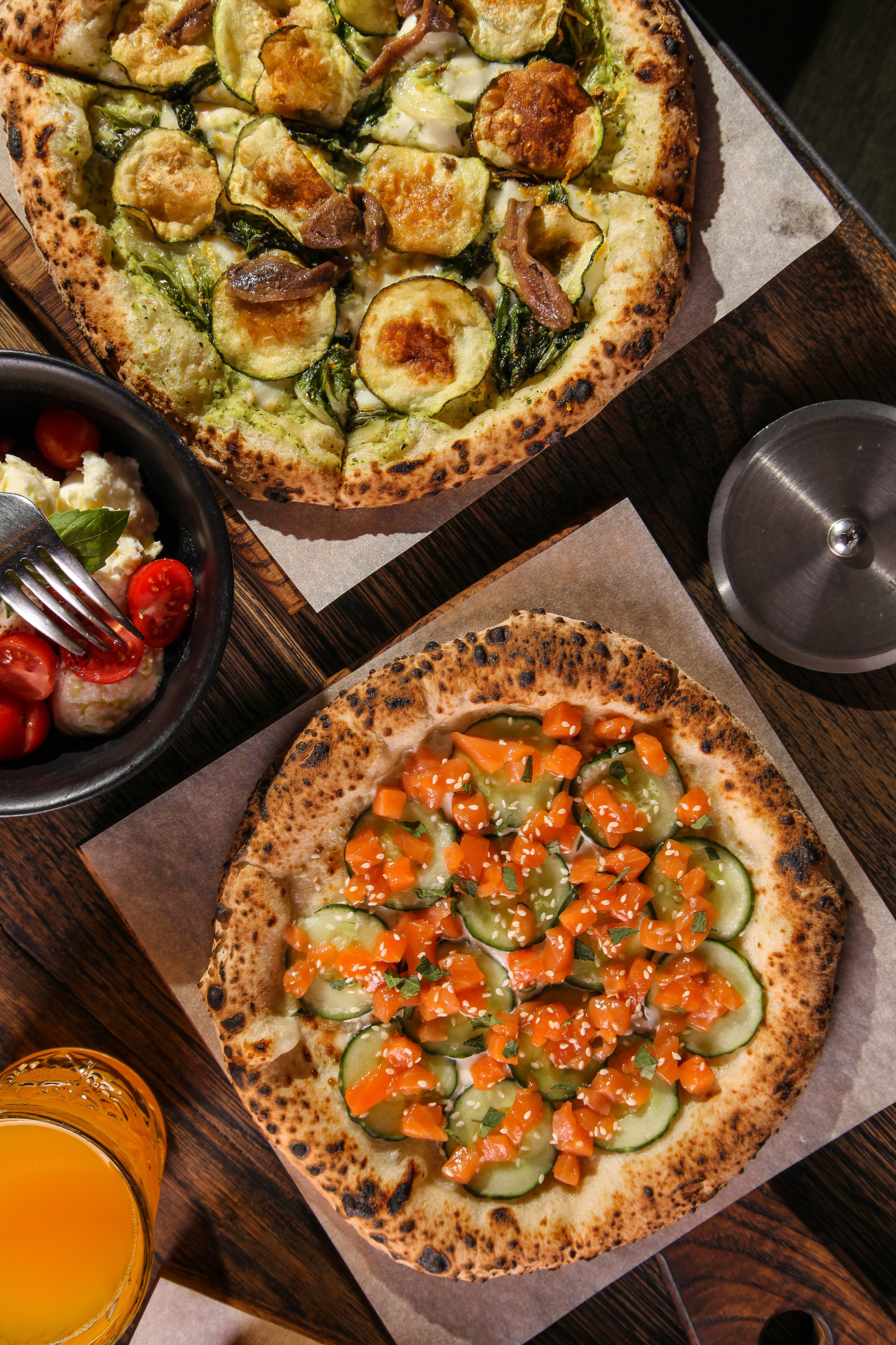 Пицца 22 см. Фуд-фотограф и видеограф из Петербурга