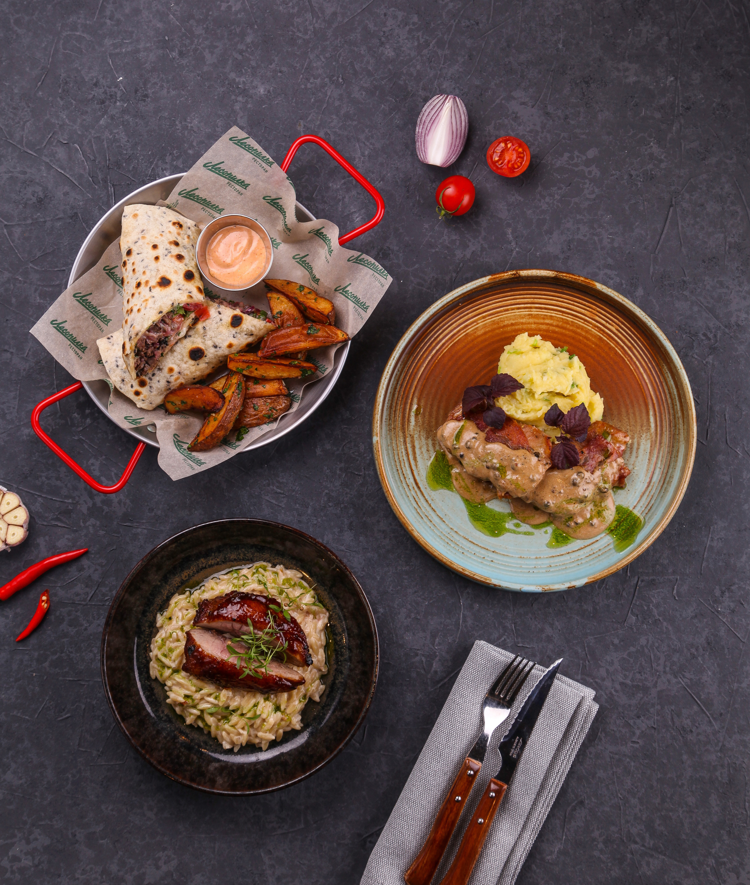 Ресторан Лесопилка | Санкт-Петербург. Фуд-фотограф из Петербурга