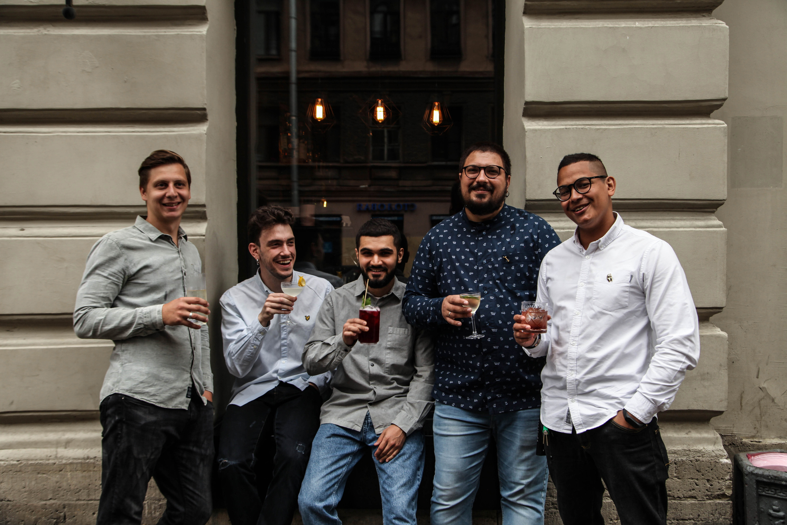 Бар Imbibe | Съемка команды. Фуд-фотограф и видеограф из Петербурга