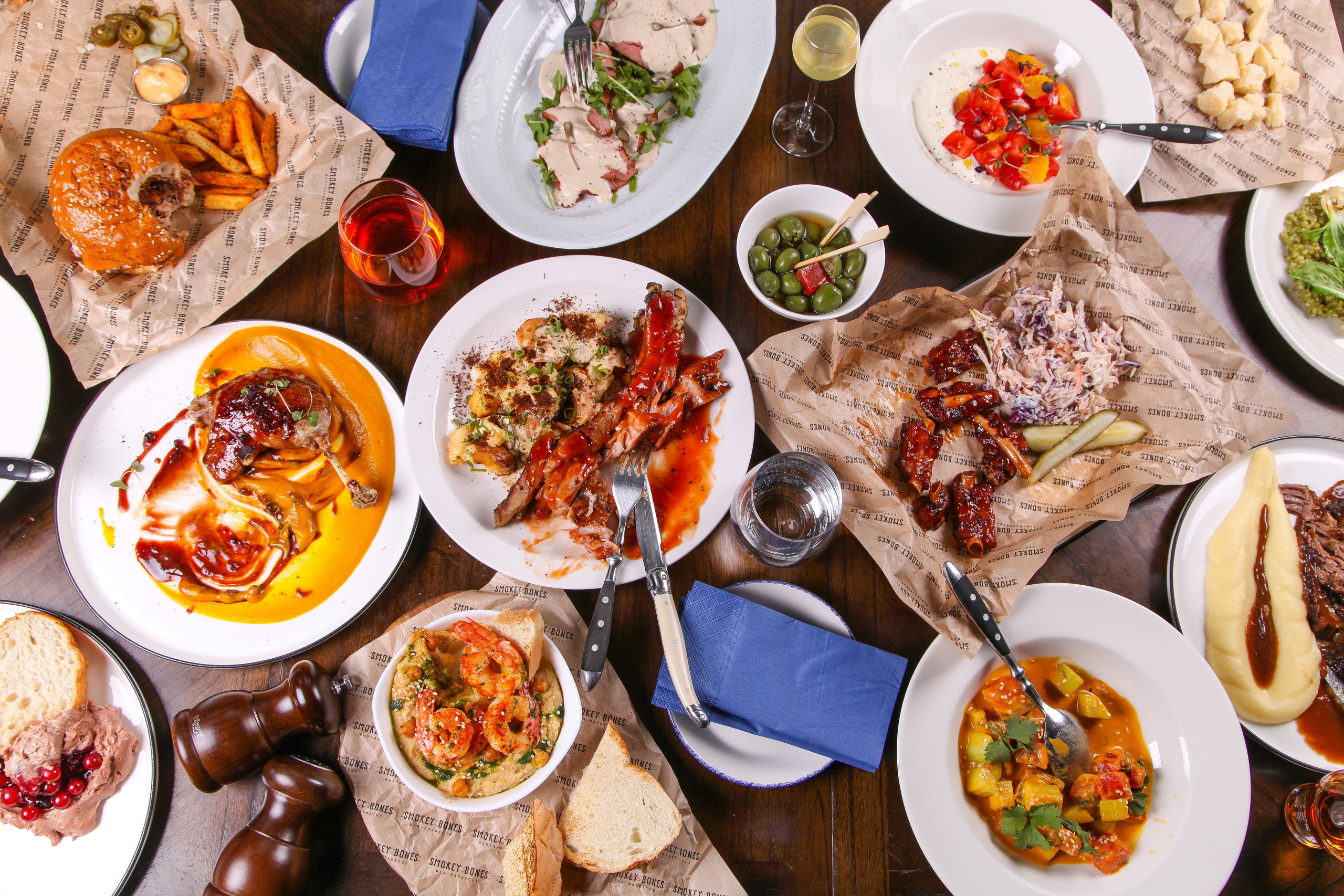 Smokey Bones | Съемка для Яндекс Еды. Фуд-фотограф и видеограф из Петербурга