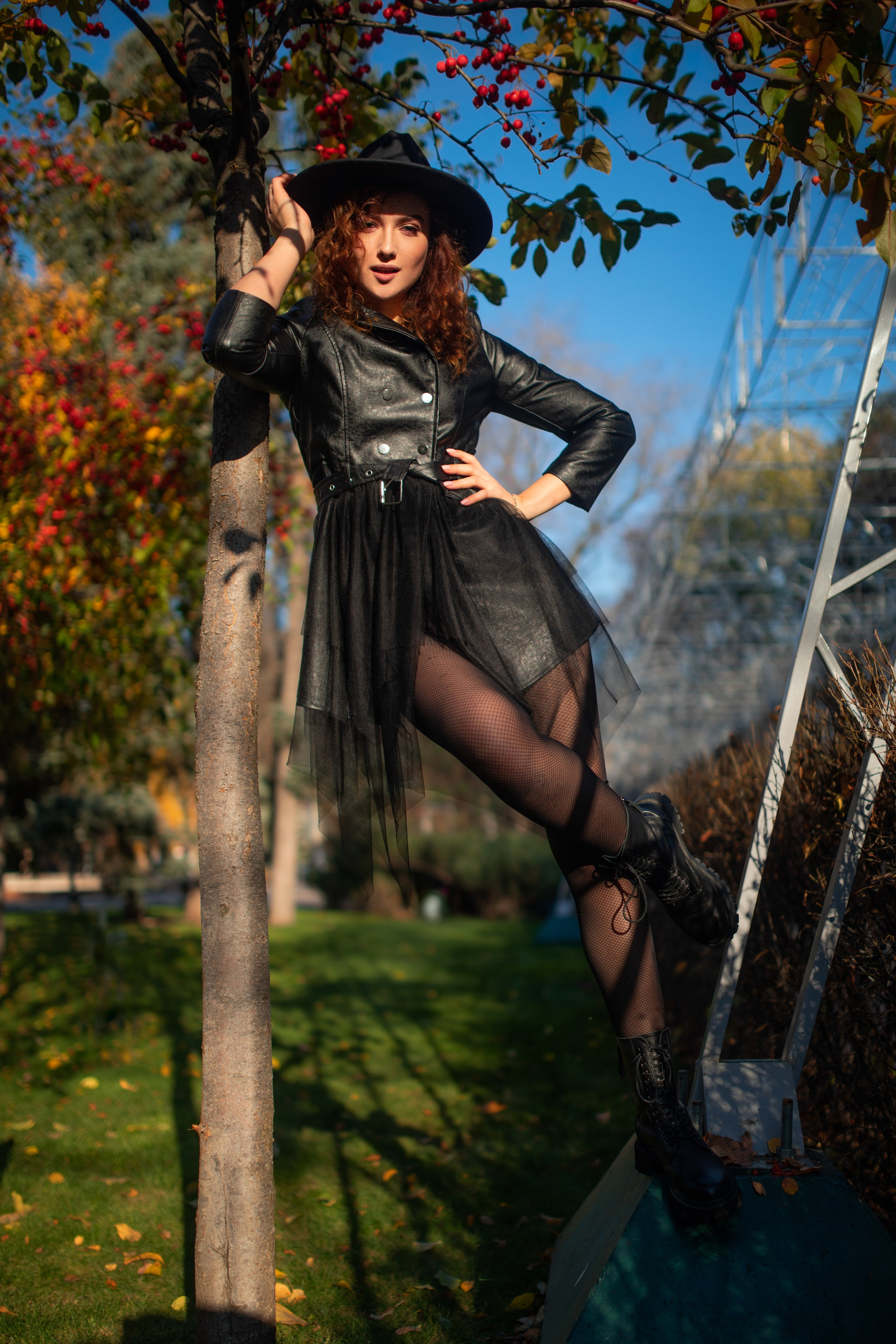 Осенняя фотосъемка в парке с Анастасией в формате для «себя»