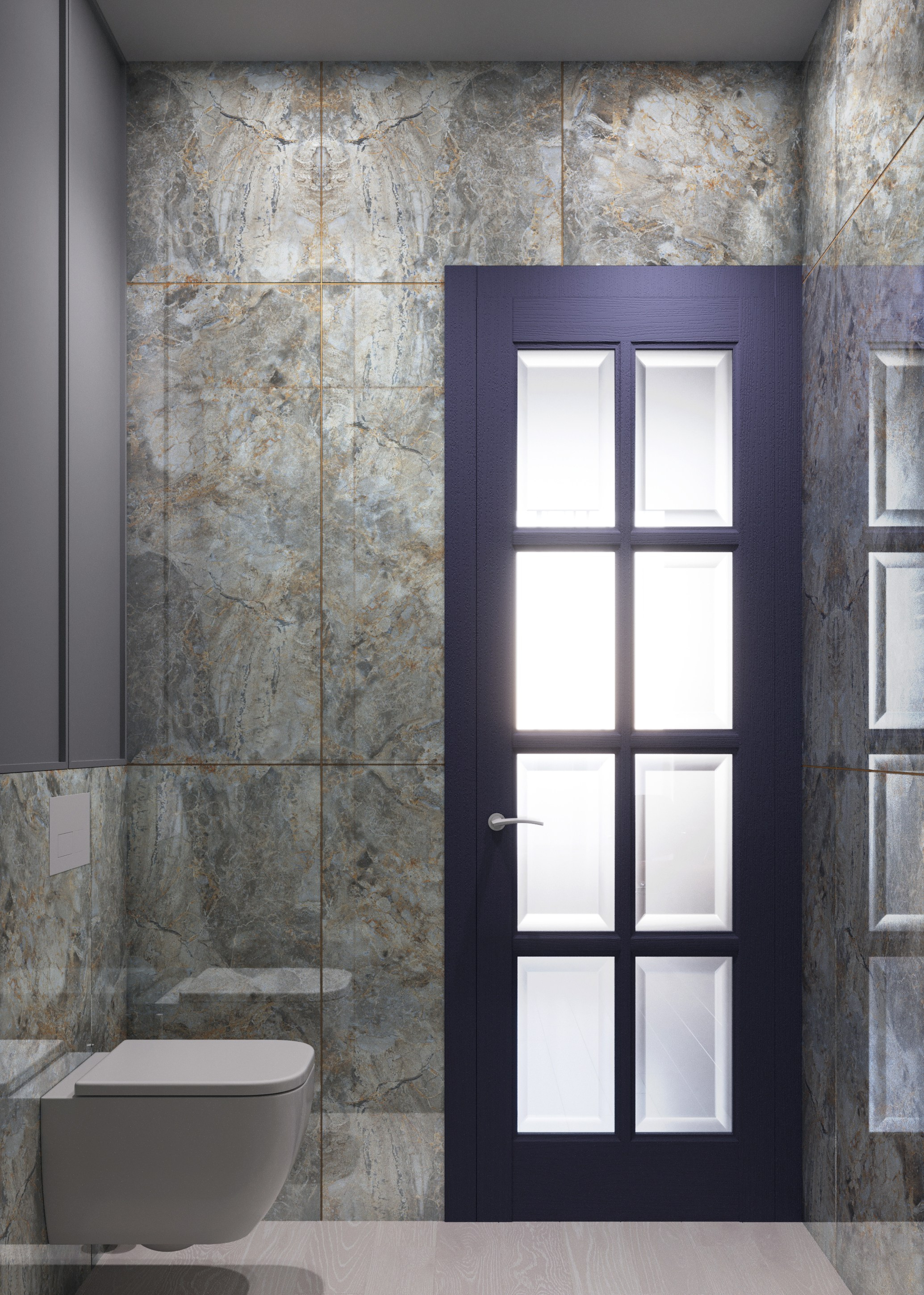 Neva House. 3D visualization of exteriors and interiors