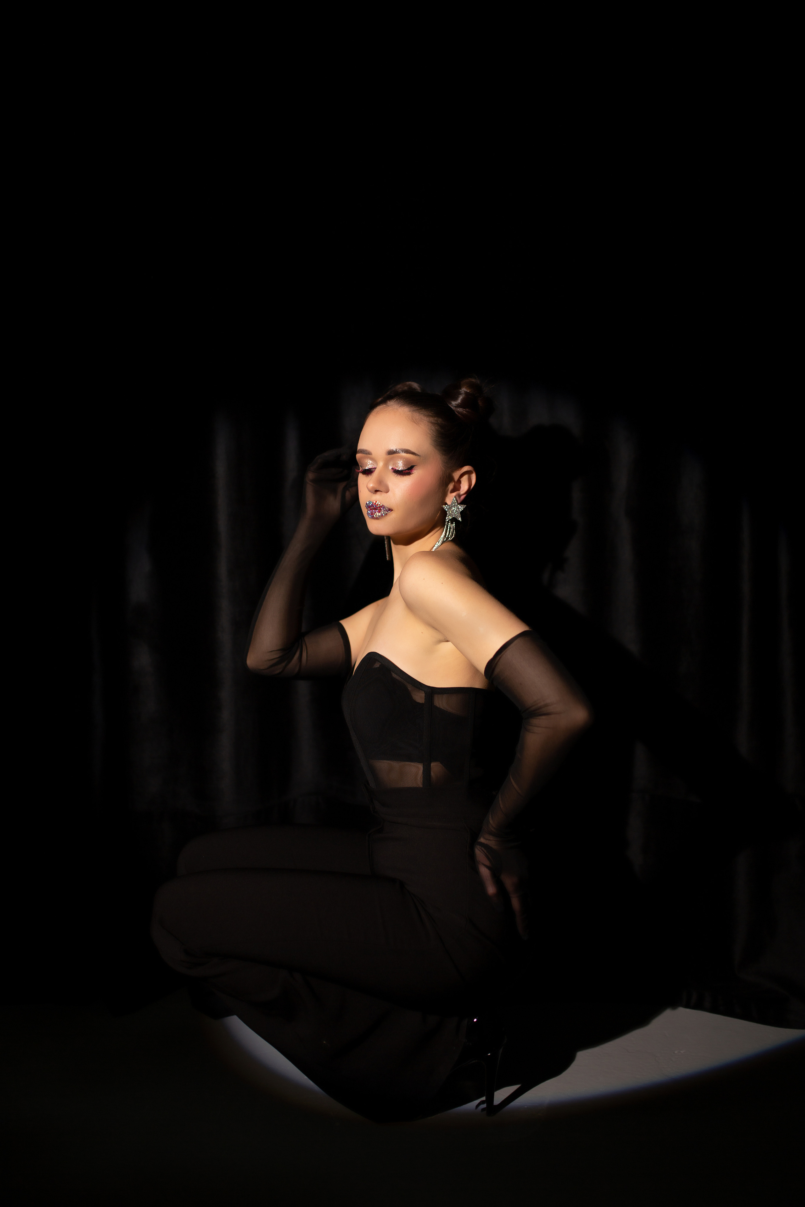 Женская съемка в студии. Женский фотограф в Ставрополе Кривко Екатерина