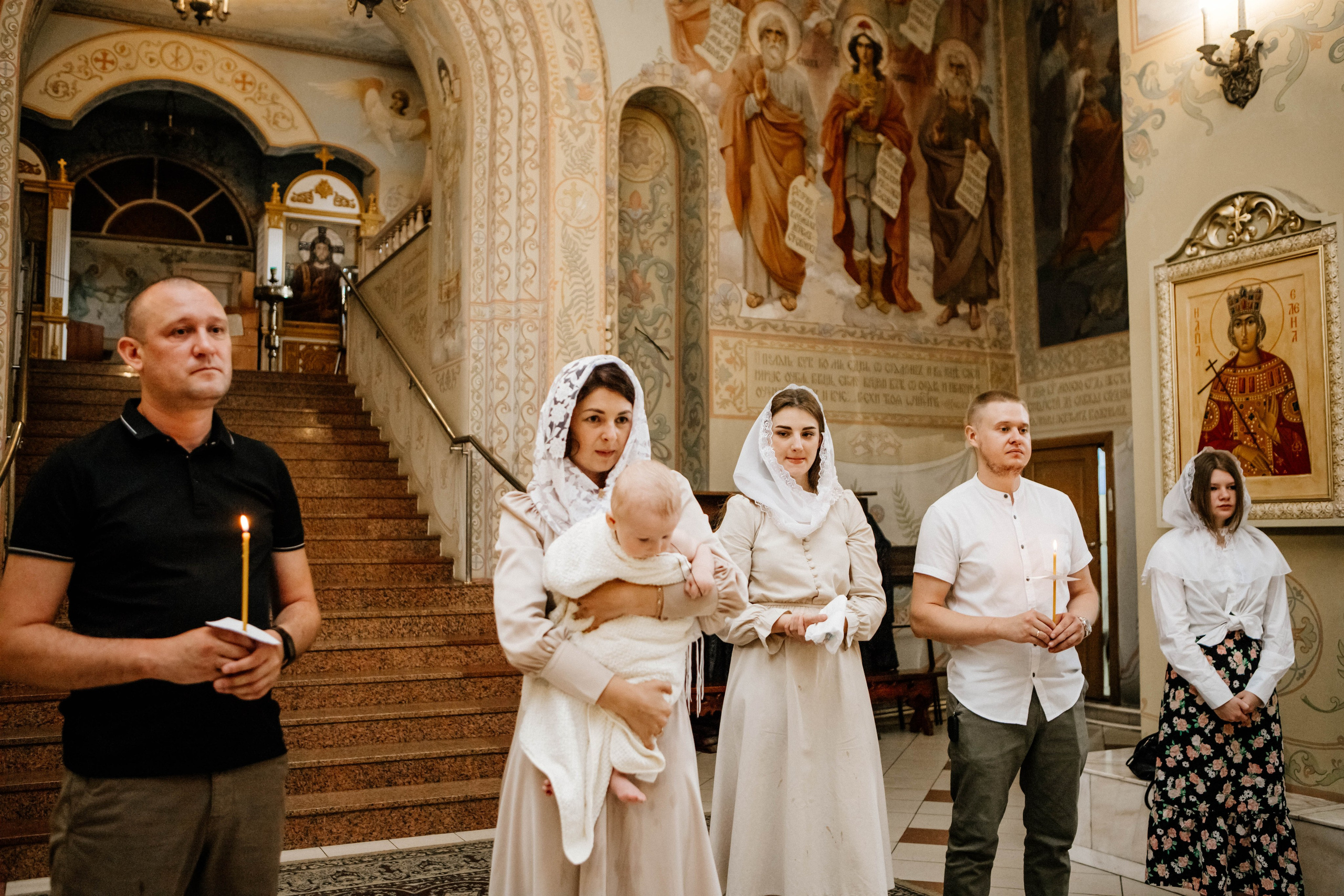 Крещение. Рыжова Тамара