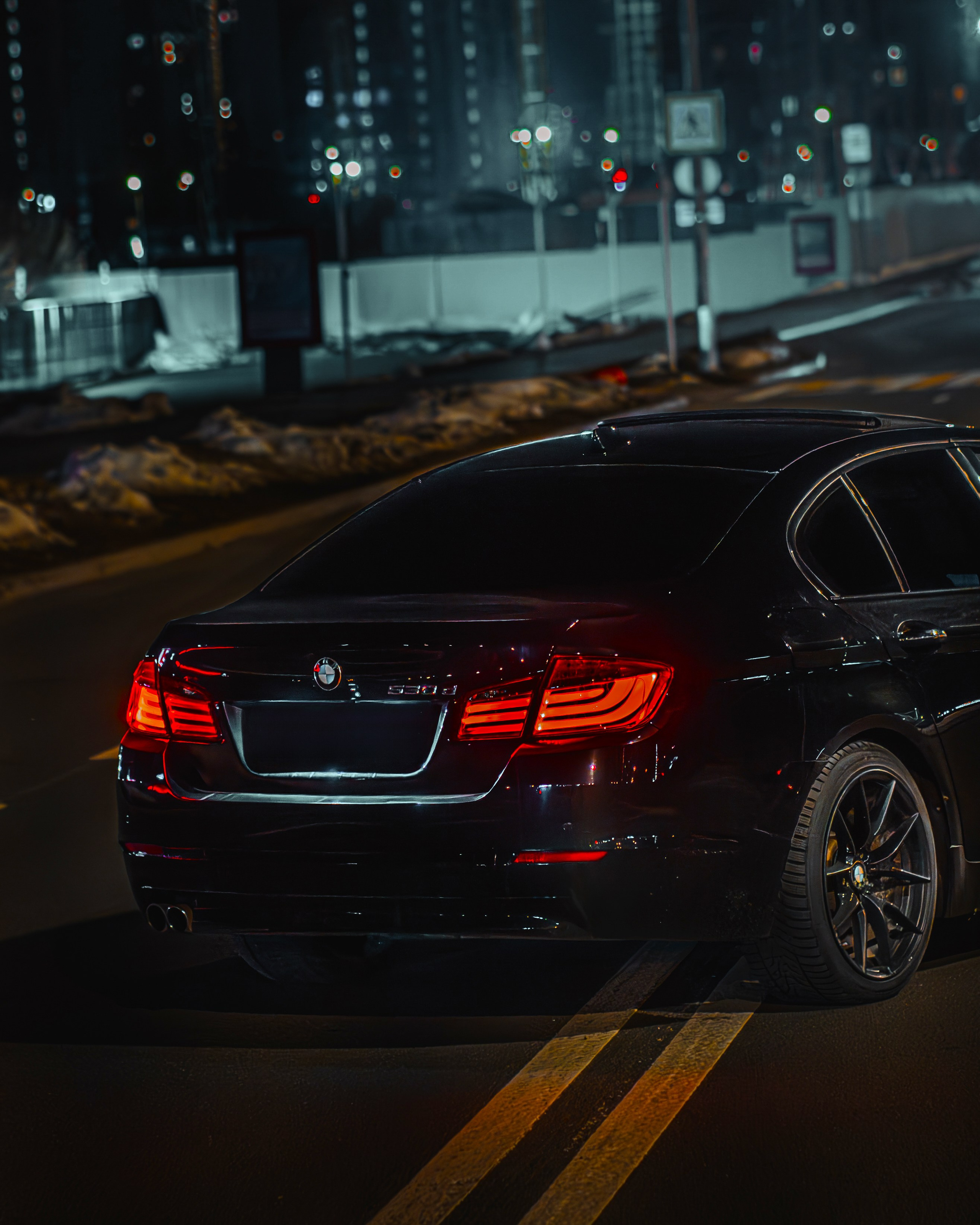 BMW F10 530D. Автомобильный фотограф в Москве