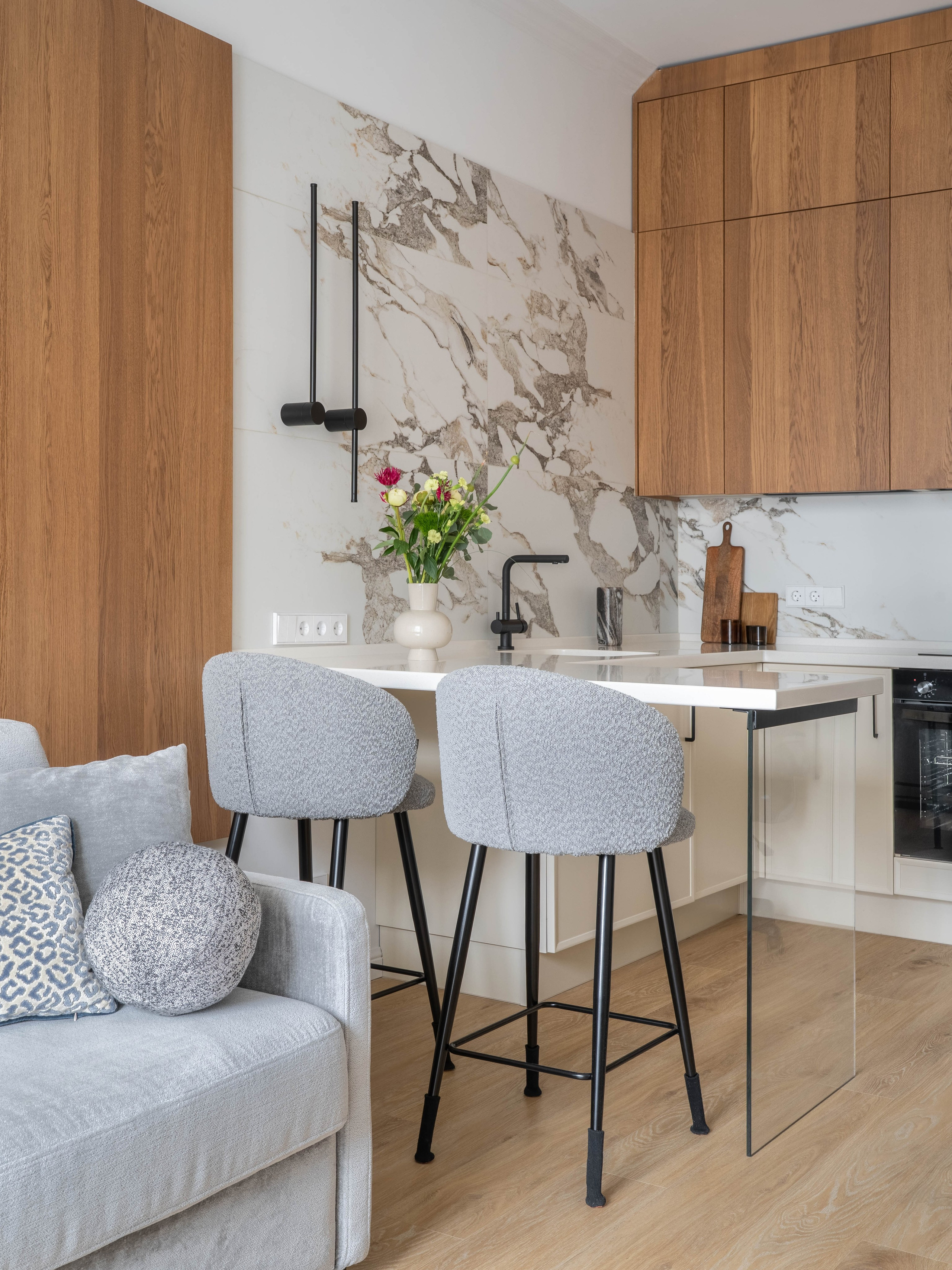 Квартира в ЖК Alia. Илья Смирнов. Интерьерный фотограф. Съемка в Москве