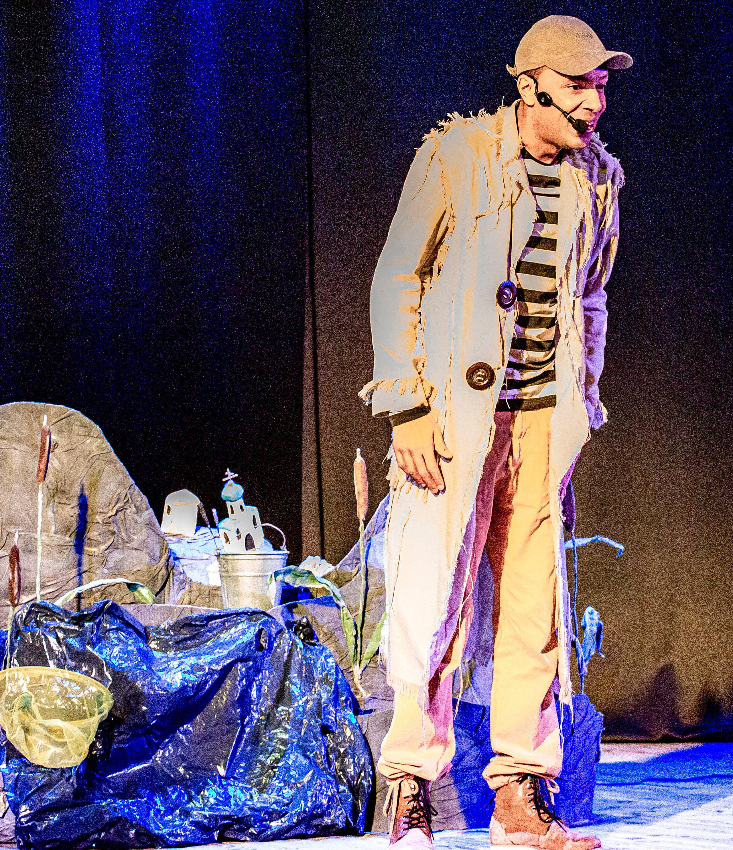 Спектакль театра Саквояж Лягушка путешествиница. Фотограф в Сочи Юрий Шептаев