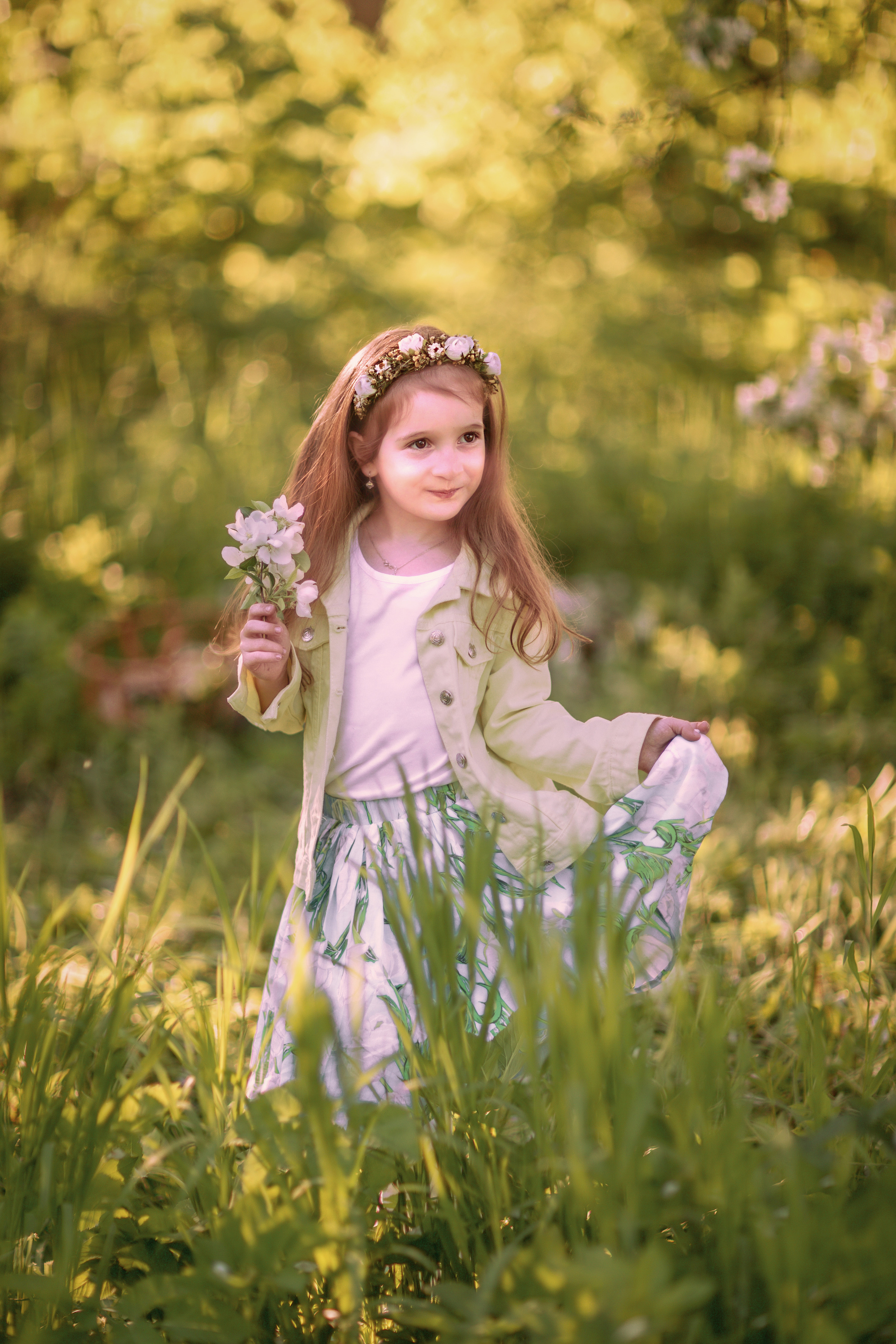 Фотосессия в яблонях. Детский и семейный фотограф в Рыбинске Юлия Дмитриева