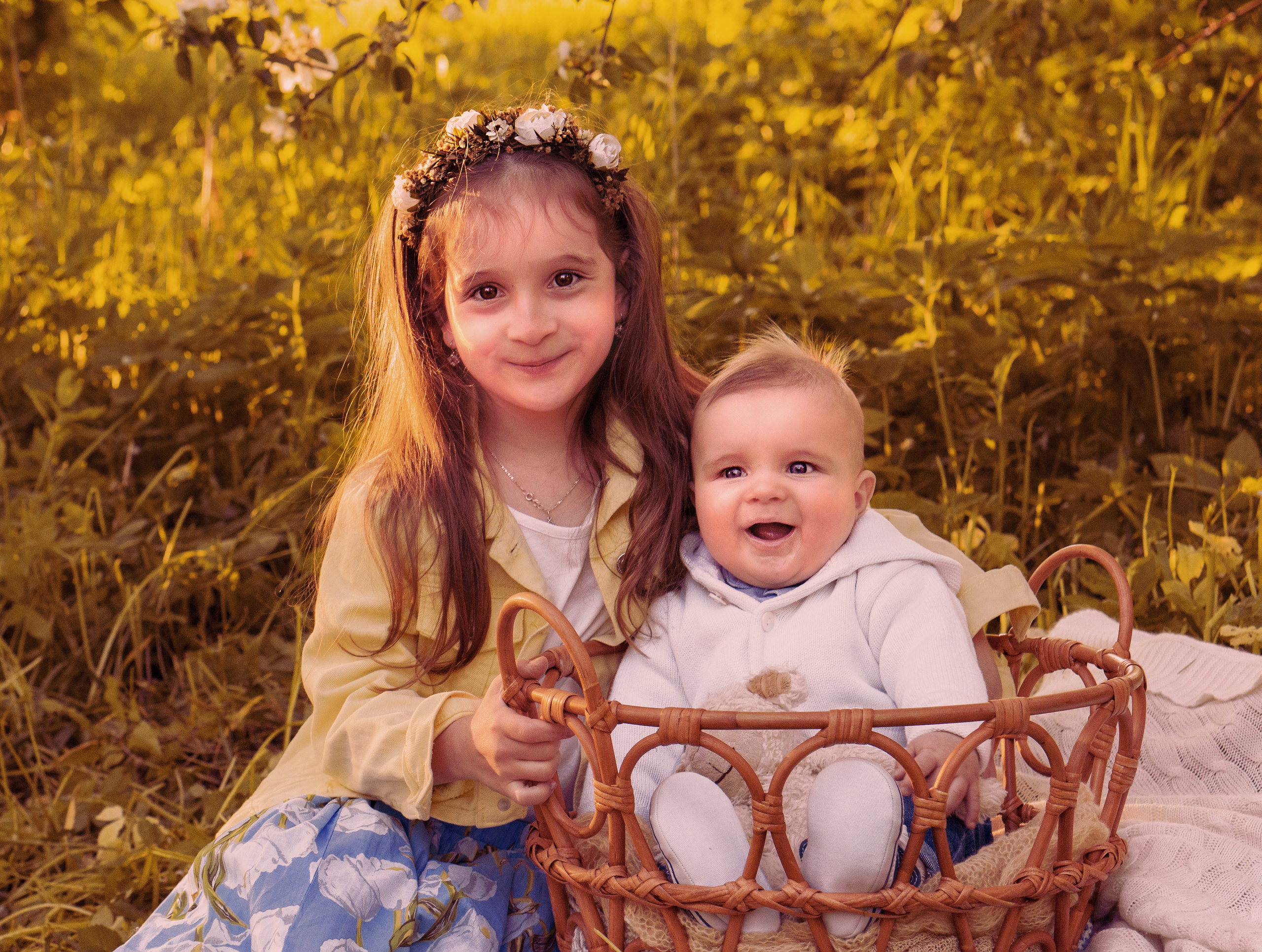 Фотосессия в яблонях. Детский и семейный фотограф в Рыбинске Юлия Дмитриева