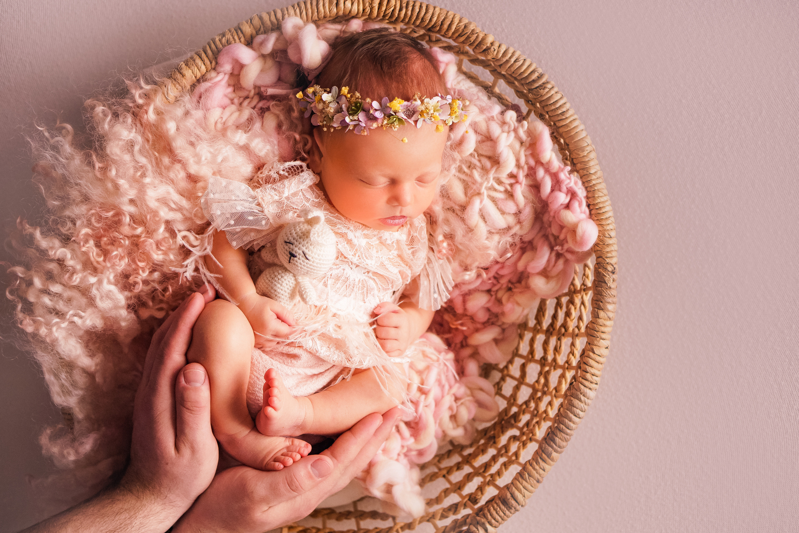 Весна для маленькой Амелии. Это первые фото малышки. Детский и семейный фотограф в Рыбинске Юлия Дмитриева