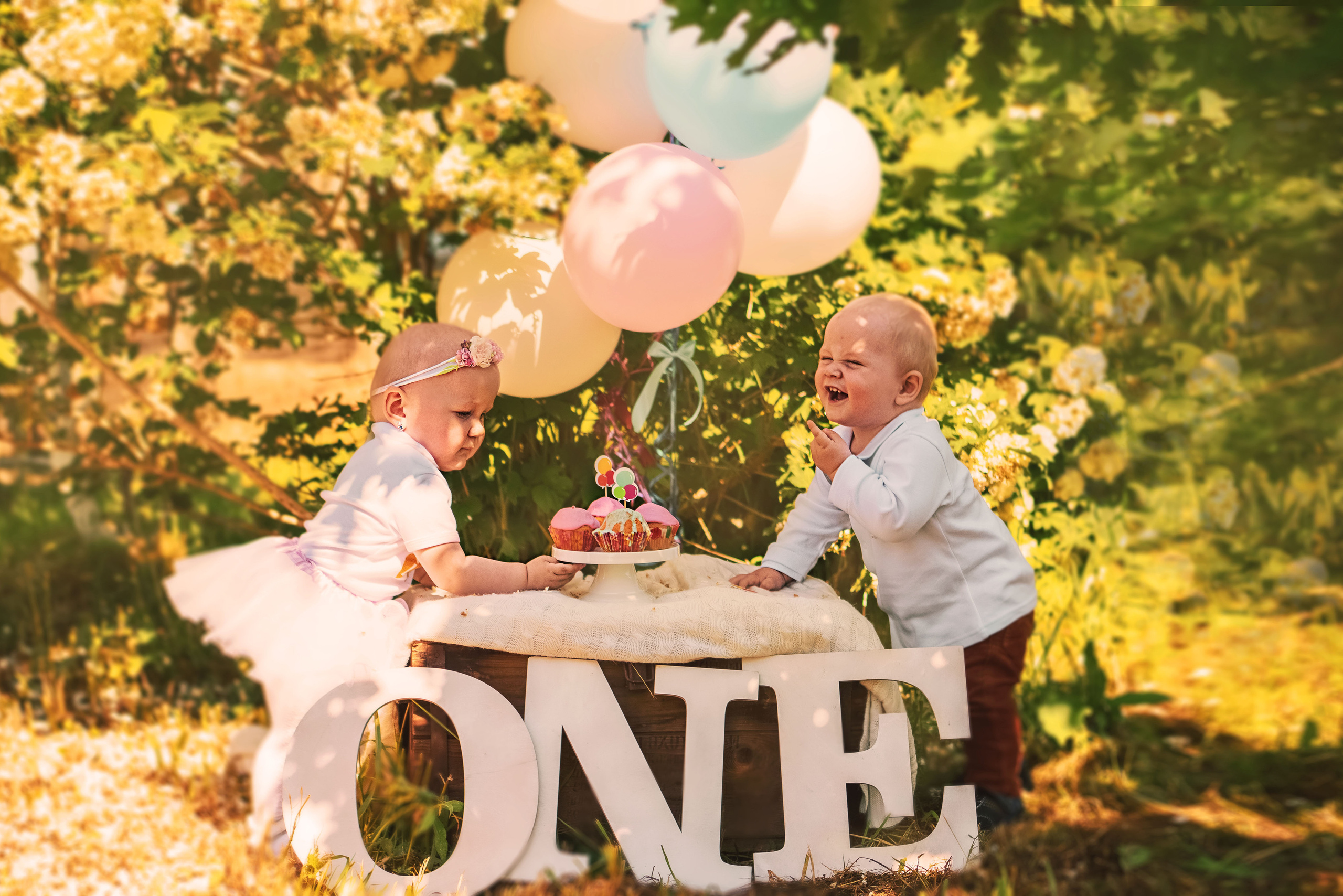 Годик Алисы и Максима. Детский и семейный фотограф в Рыбинске Юлия Дмитриева