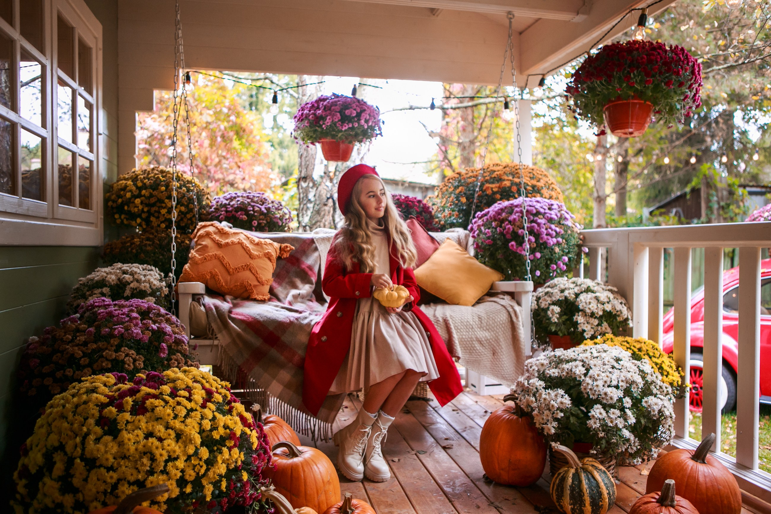 Осенние съёмки. Семейный и детский фотограф в Москве Мария Быкова