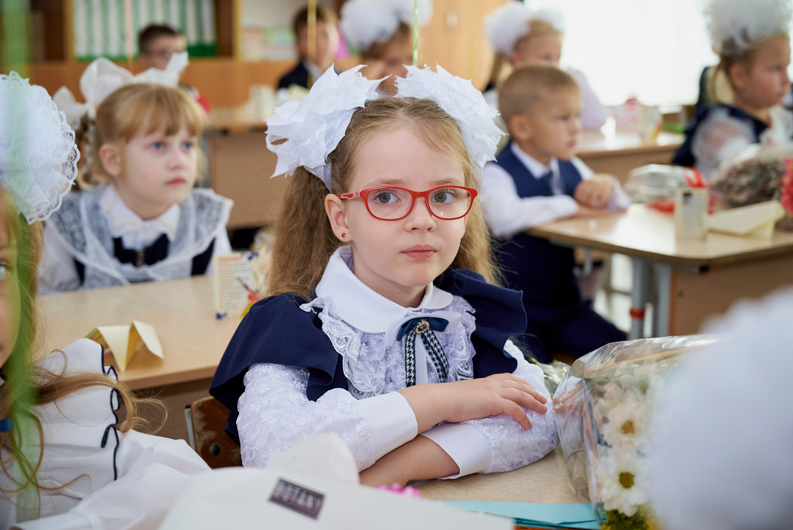 Первый раз в 1-й класс. Фотостудия «Юла»