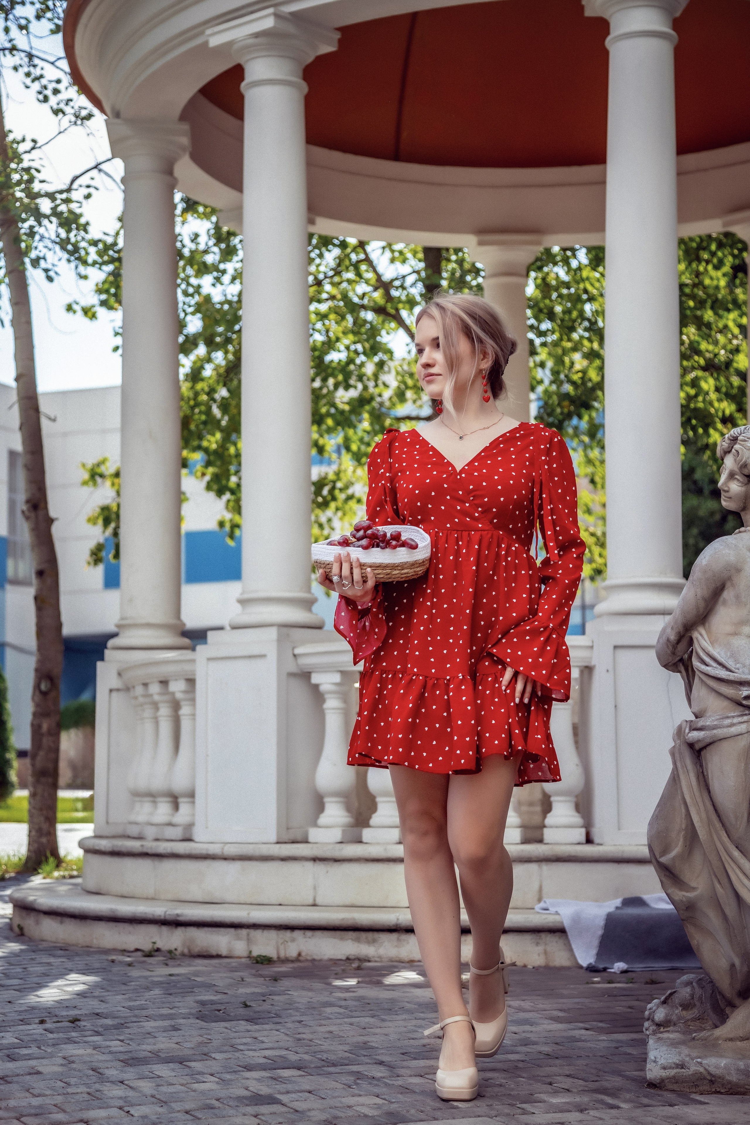 Фотопроект «Девушка с виноградом». Фотограф Алина Лебедь